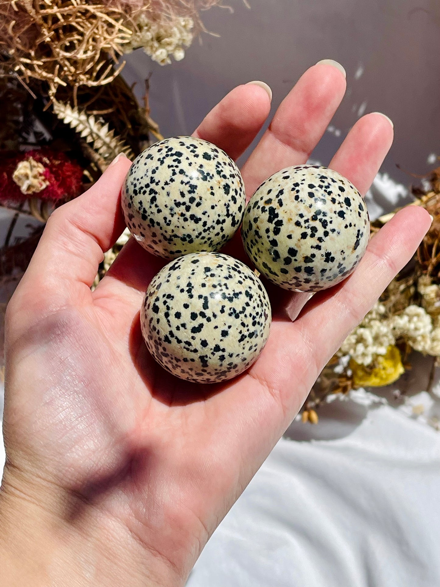 Dalmatian Jasper Sphere
