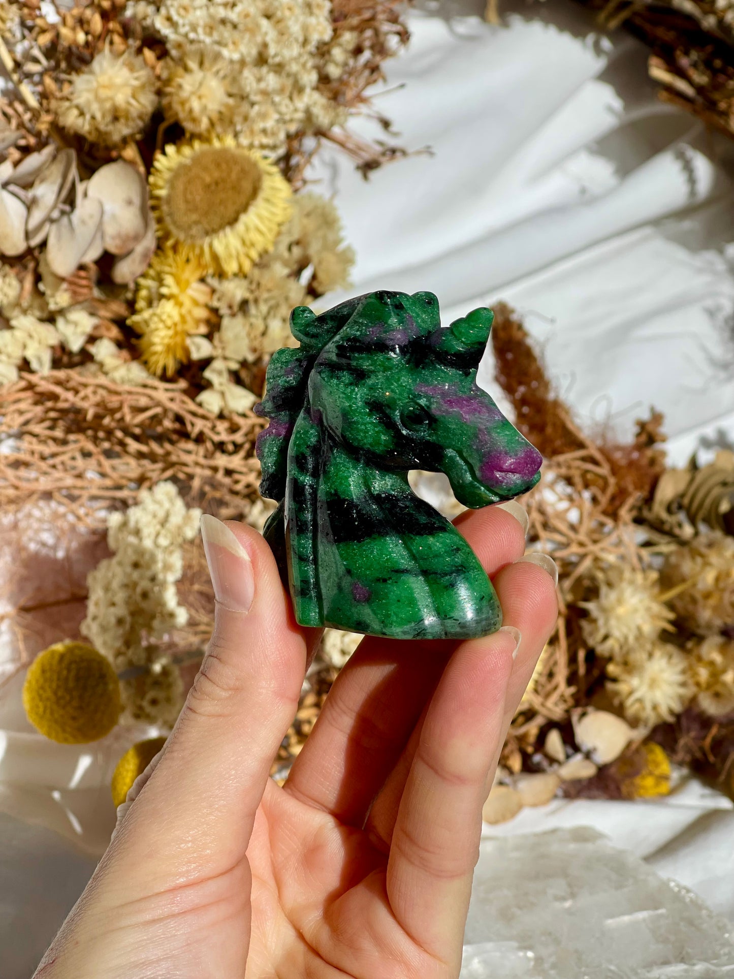 Ruby Zoisite Unicorn #1