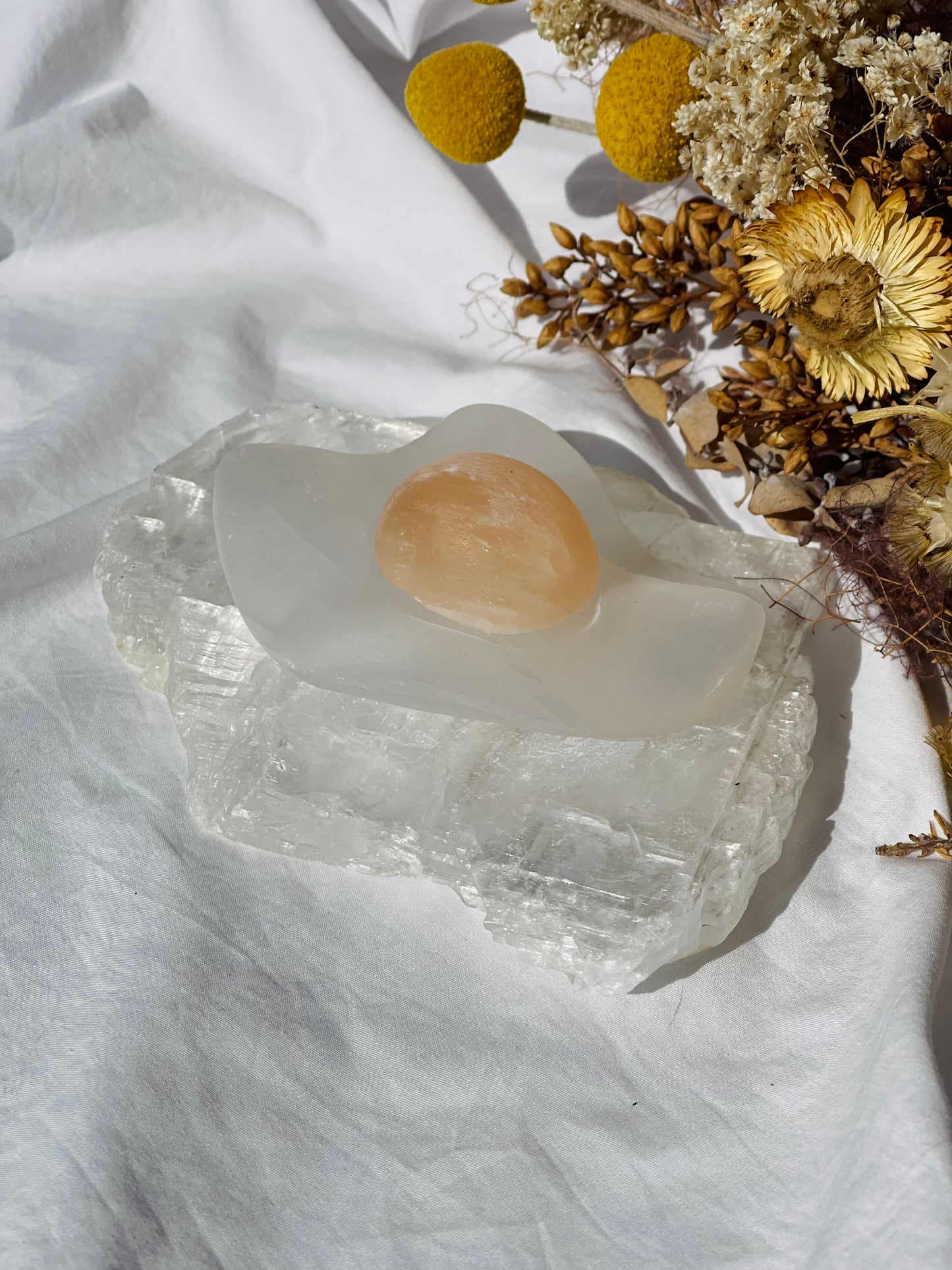 Selenite Egg #1
