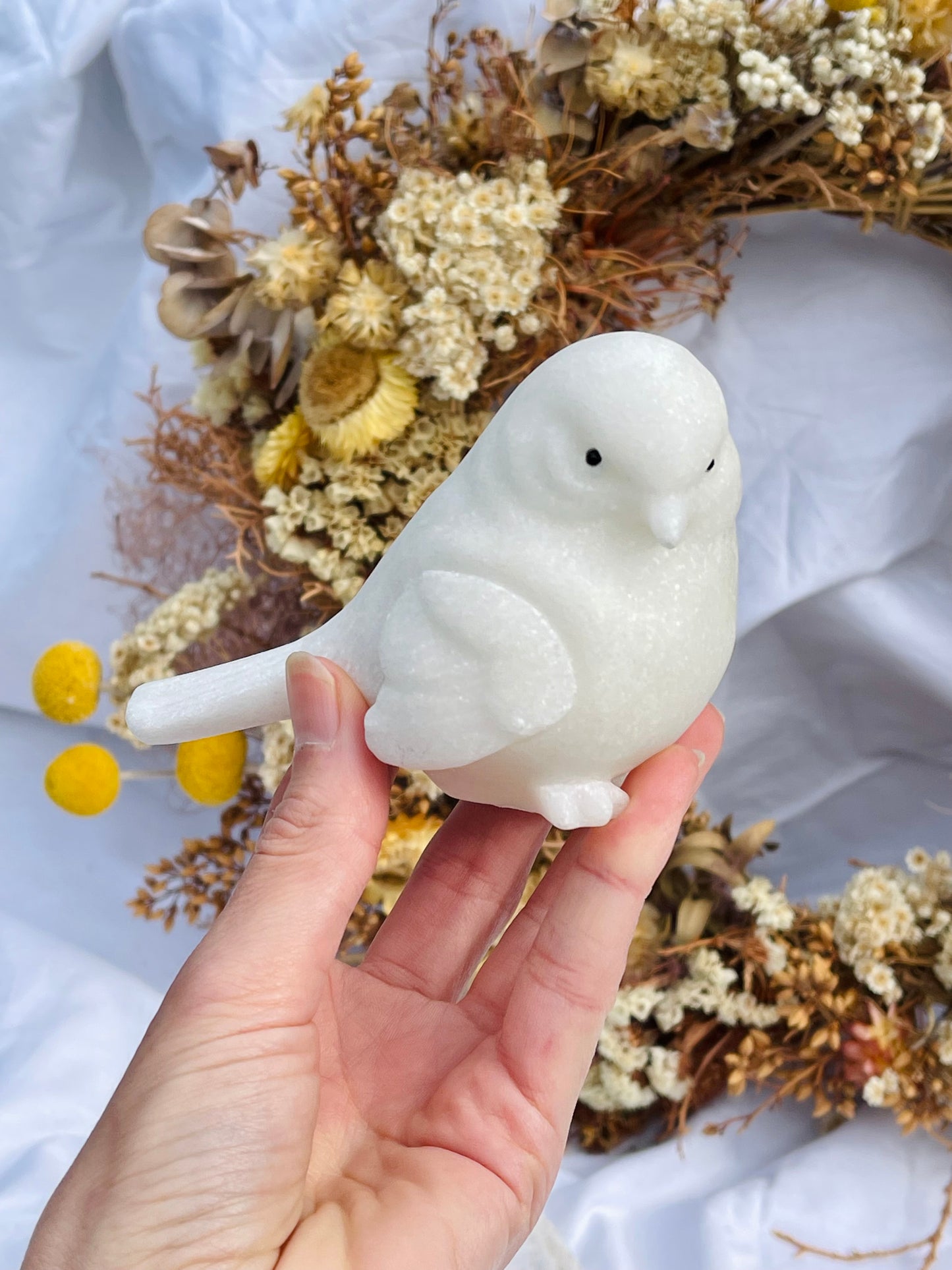 White Jade Bird