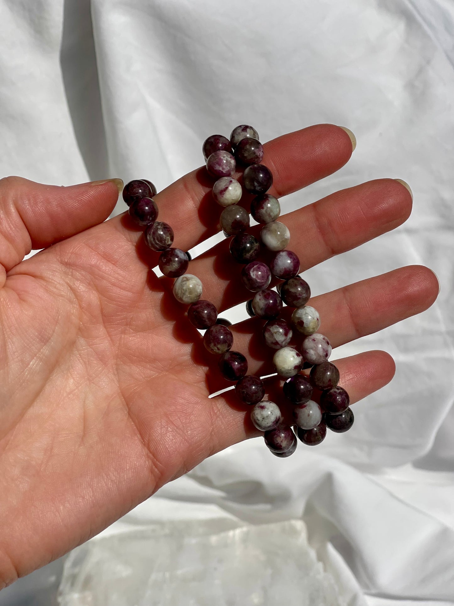 Pink Tourmaline Bracelet