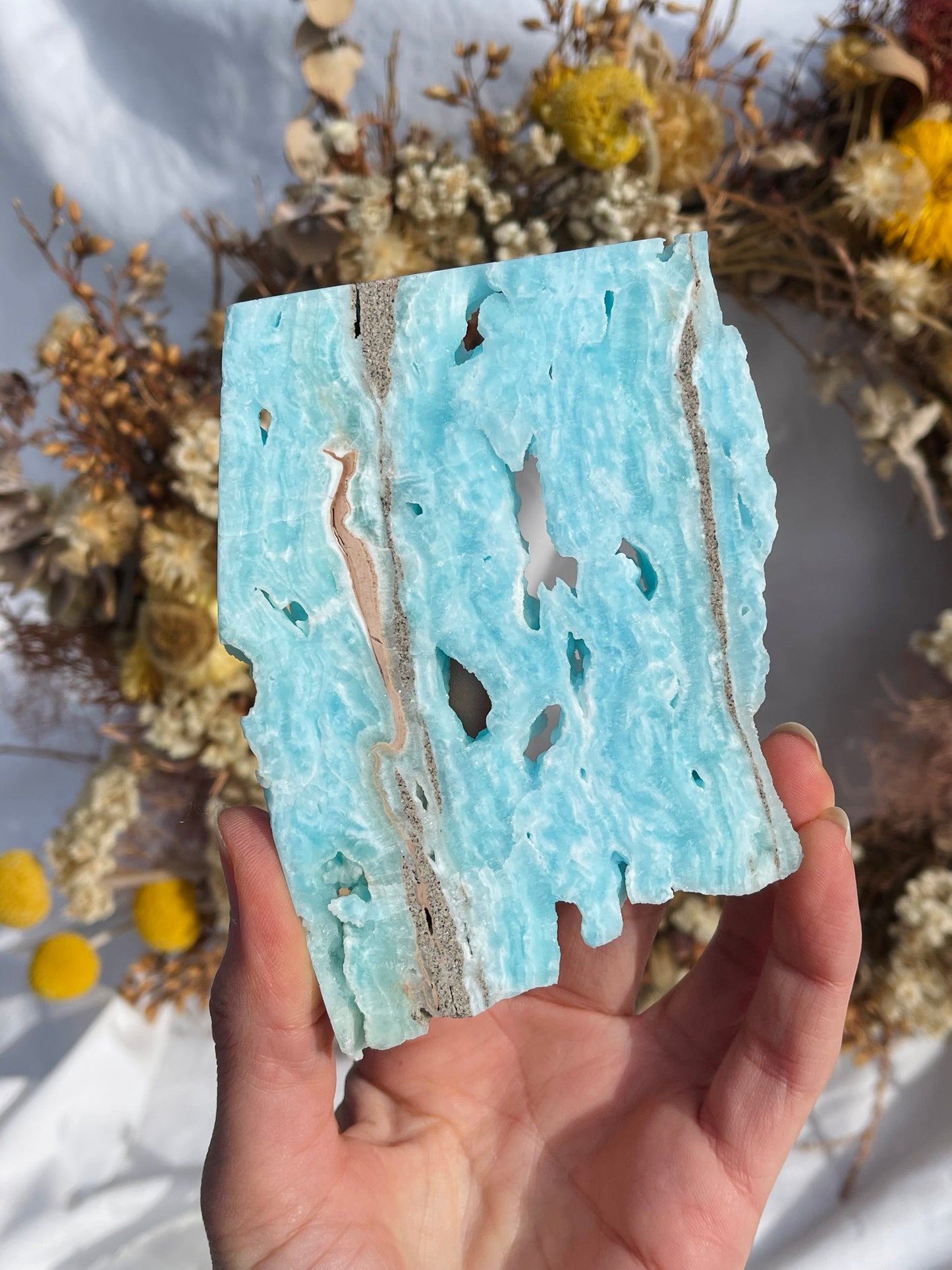 Hemimorphite Slice #2
