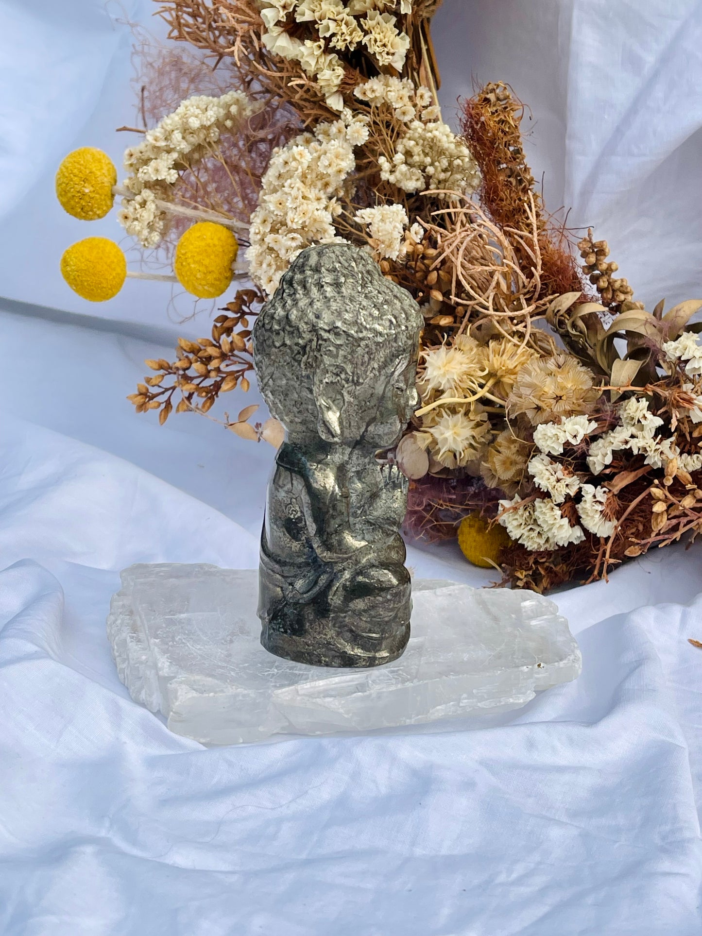 Pyrite Buddha