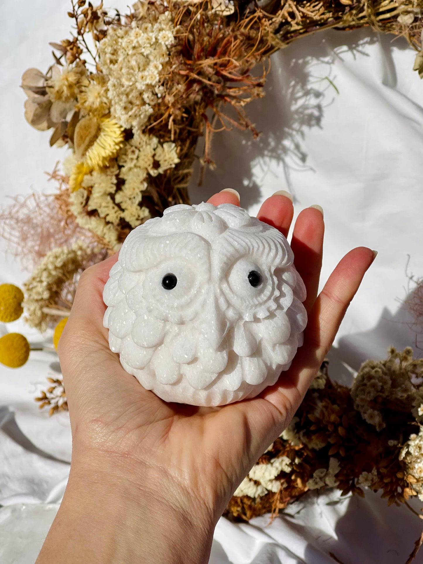 White Jade Owl
