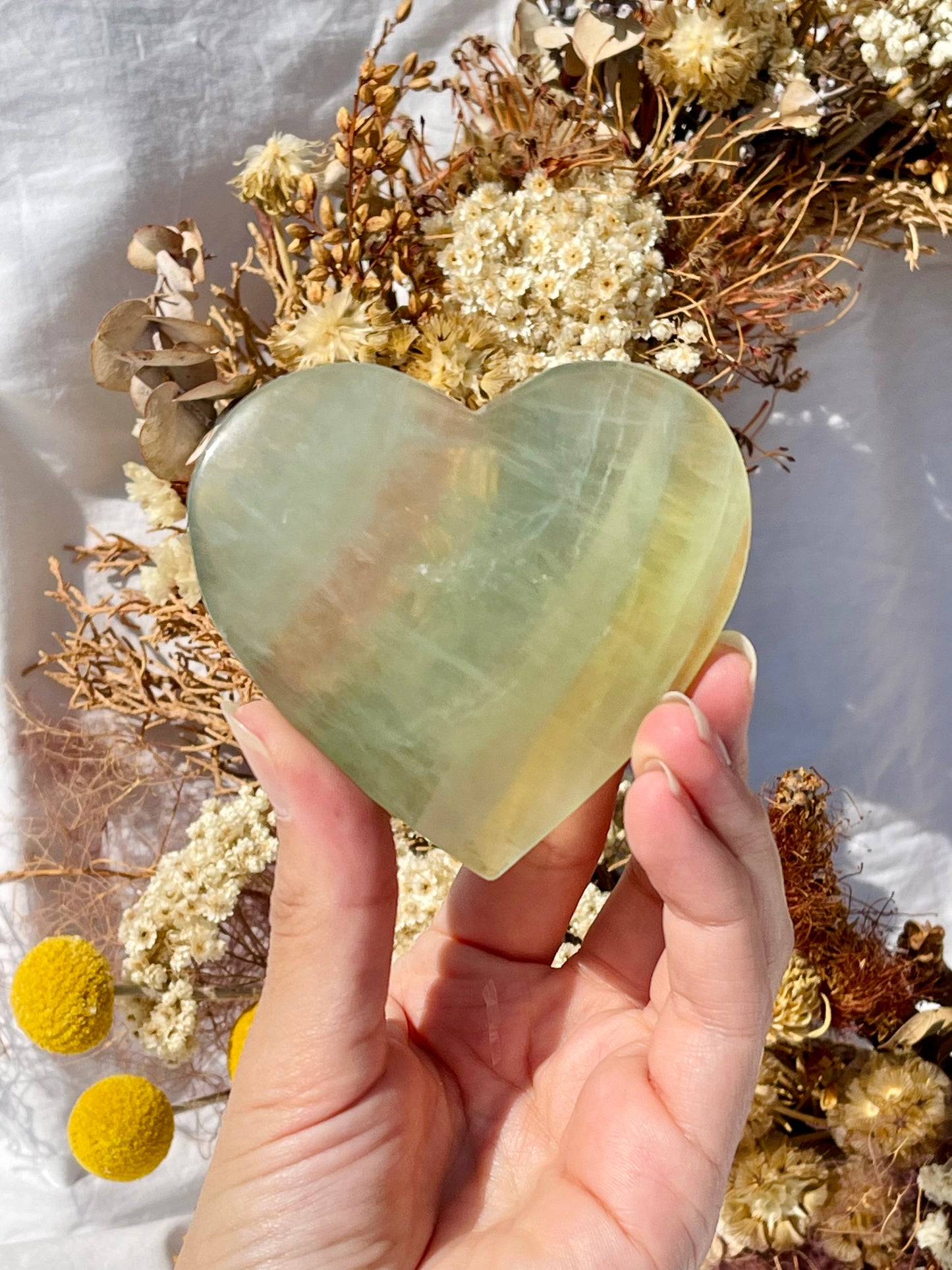 Candy Fluorite Heart #1