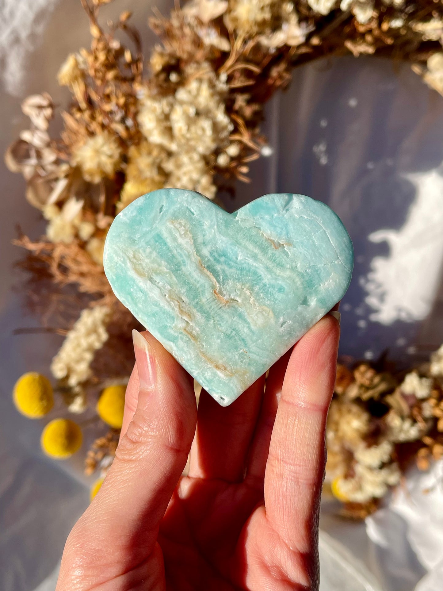 Hemimorphite Heart