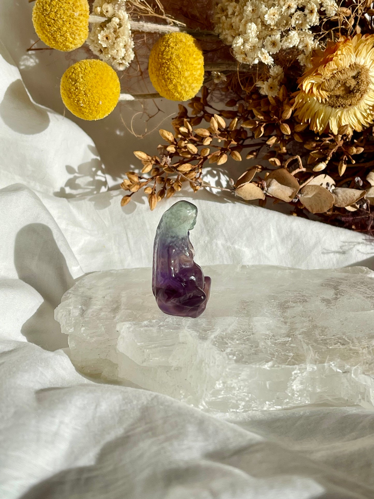 Fluorite Mother Earth Goddess #1