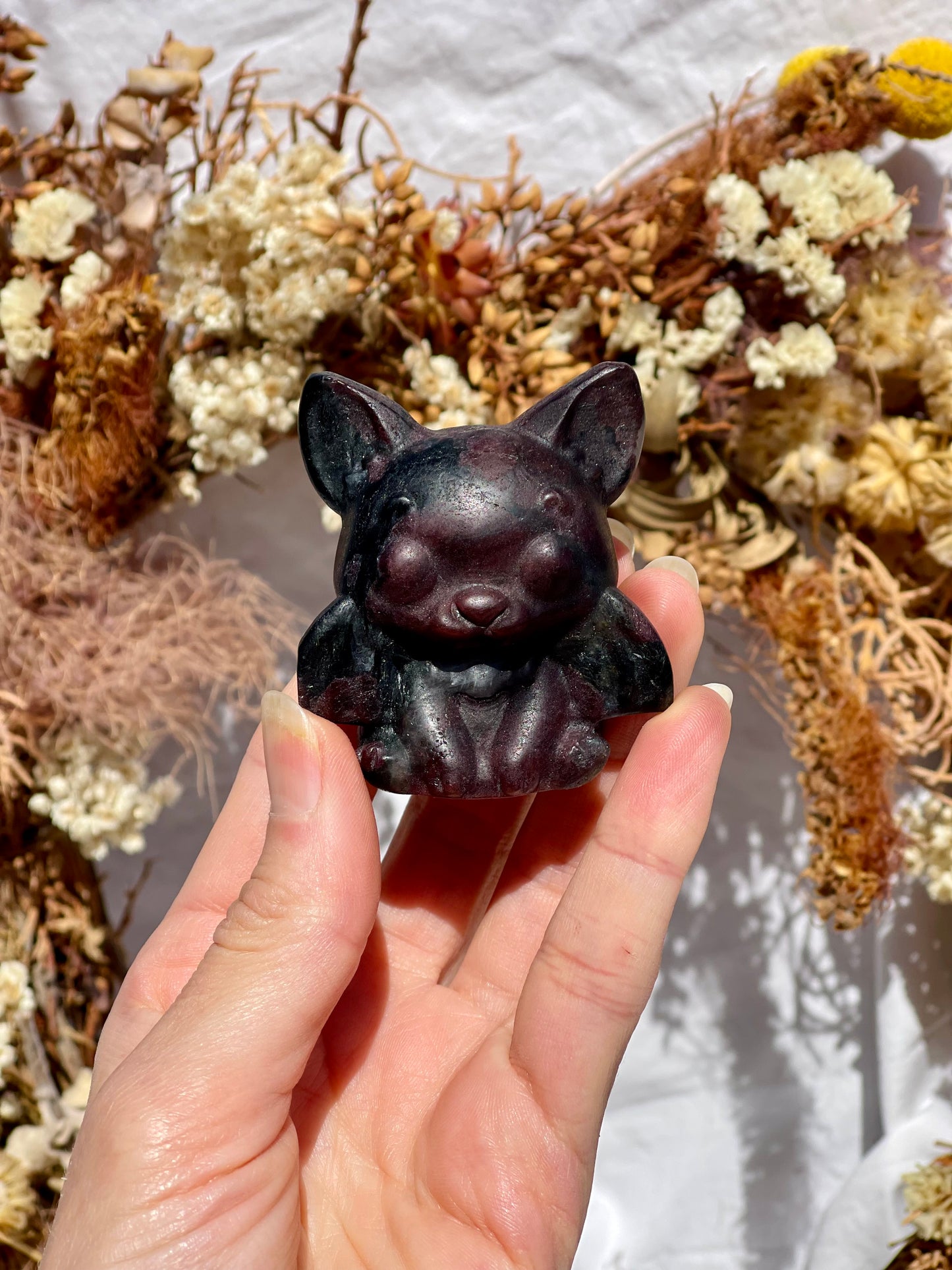 Garnet | Astrophylite Bat #2