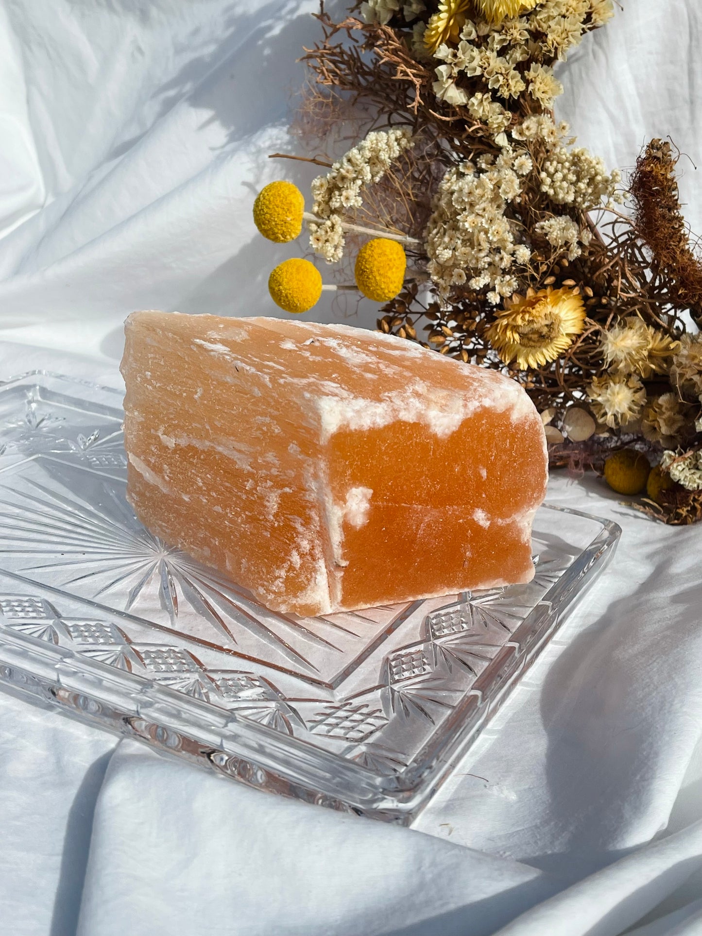 Orange Selenite Raw #2