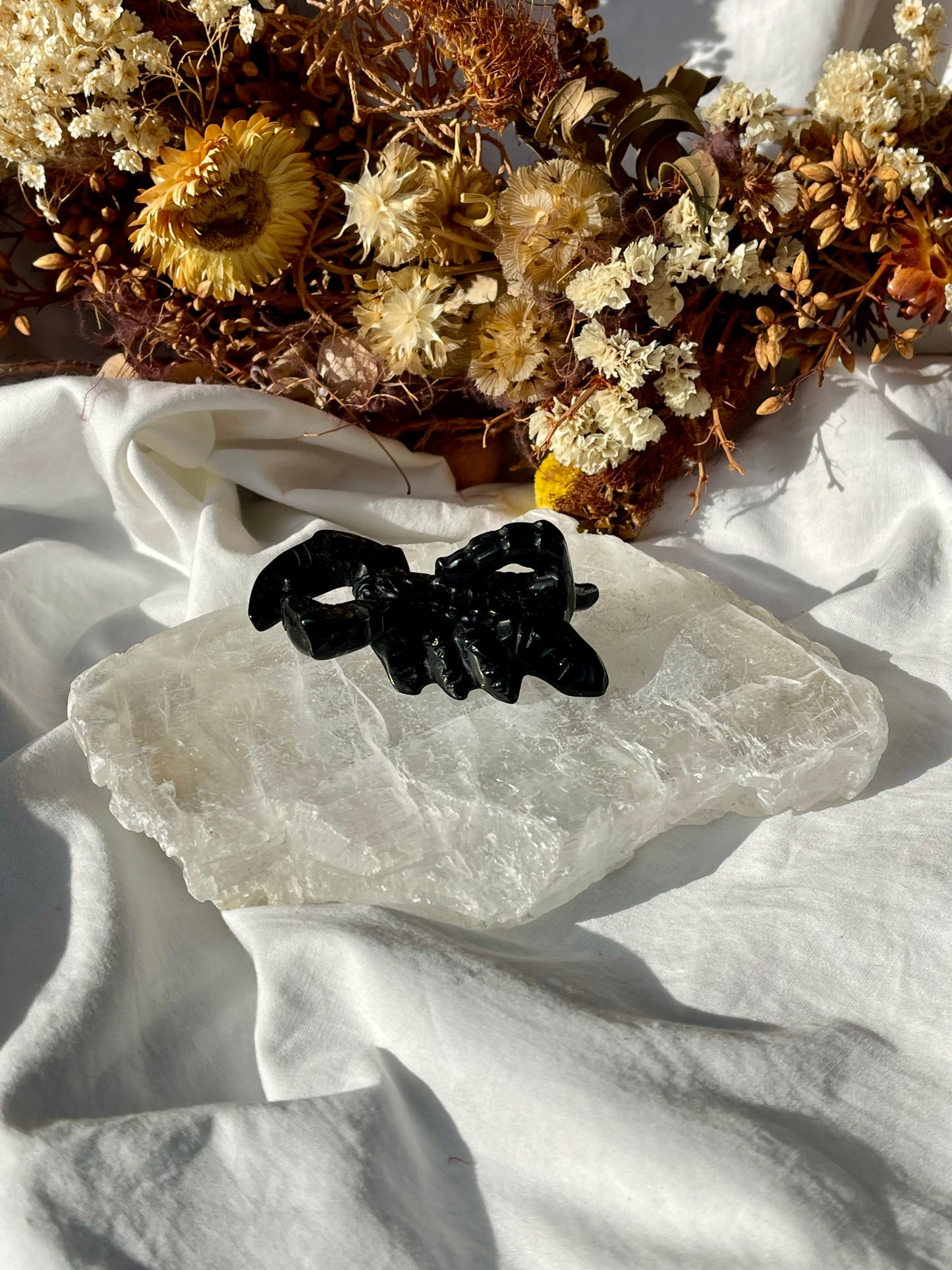 Black Obsidian Scorpian