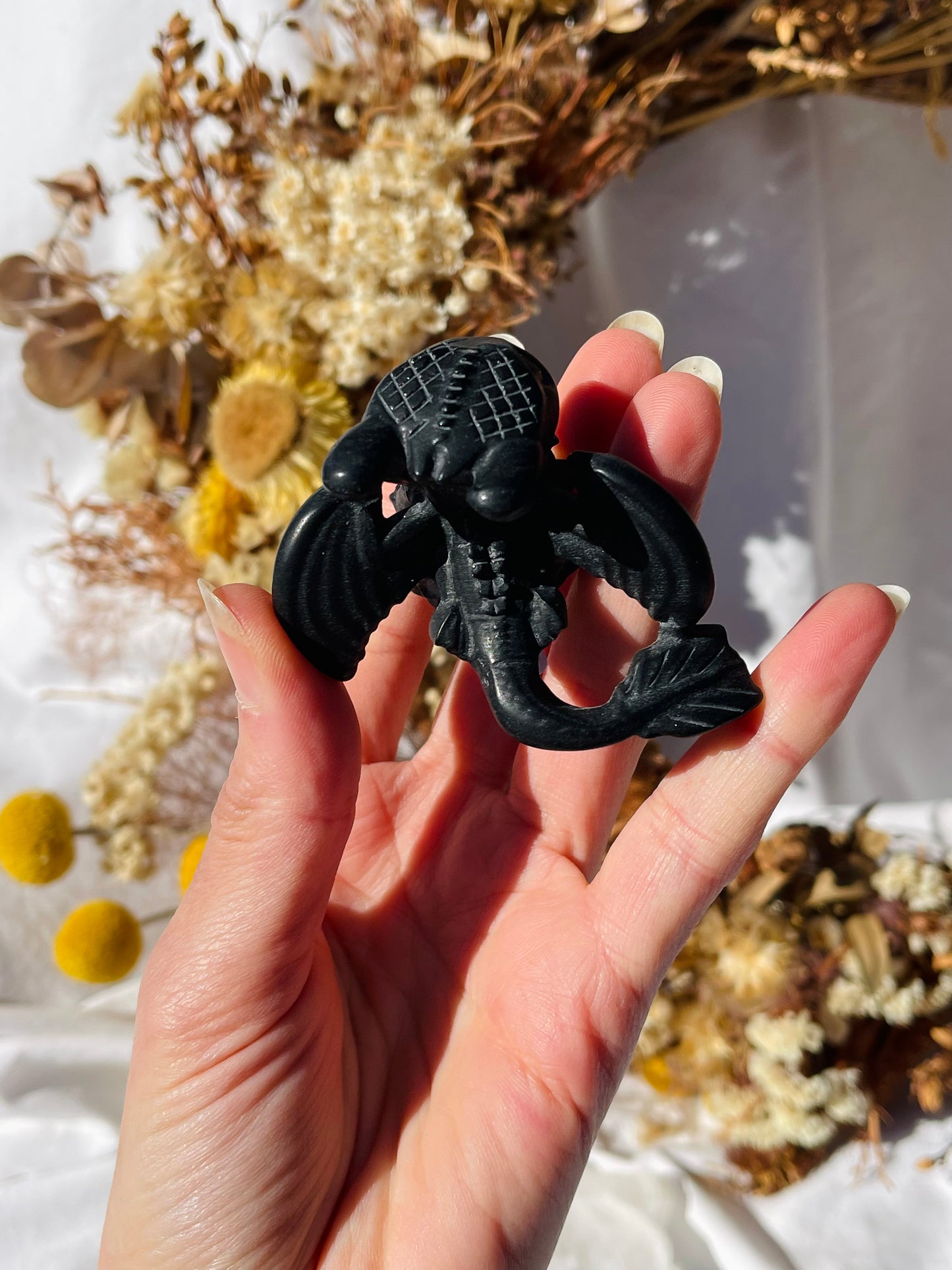 Black Obsidian Toothless Dragon