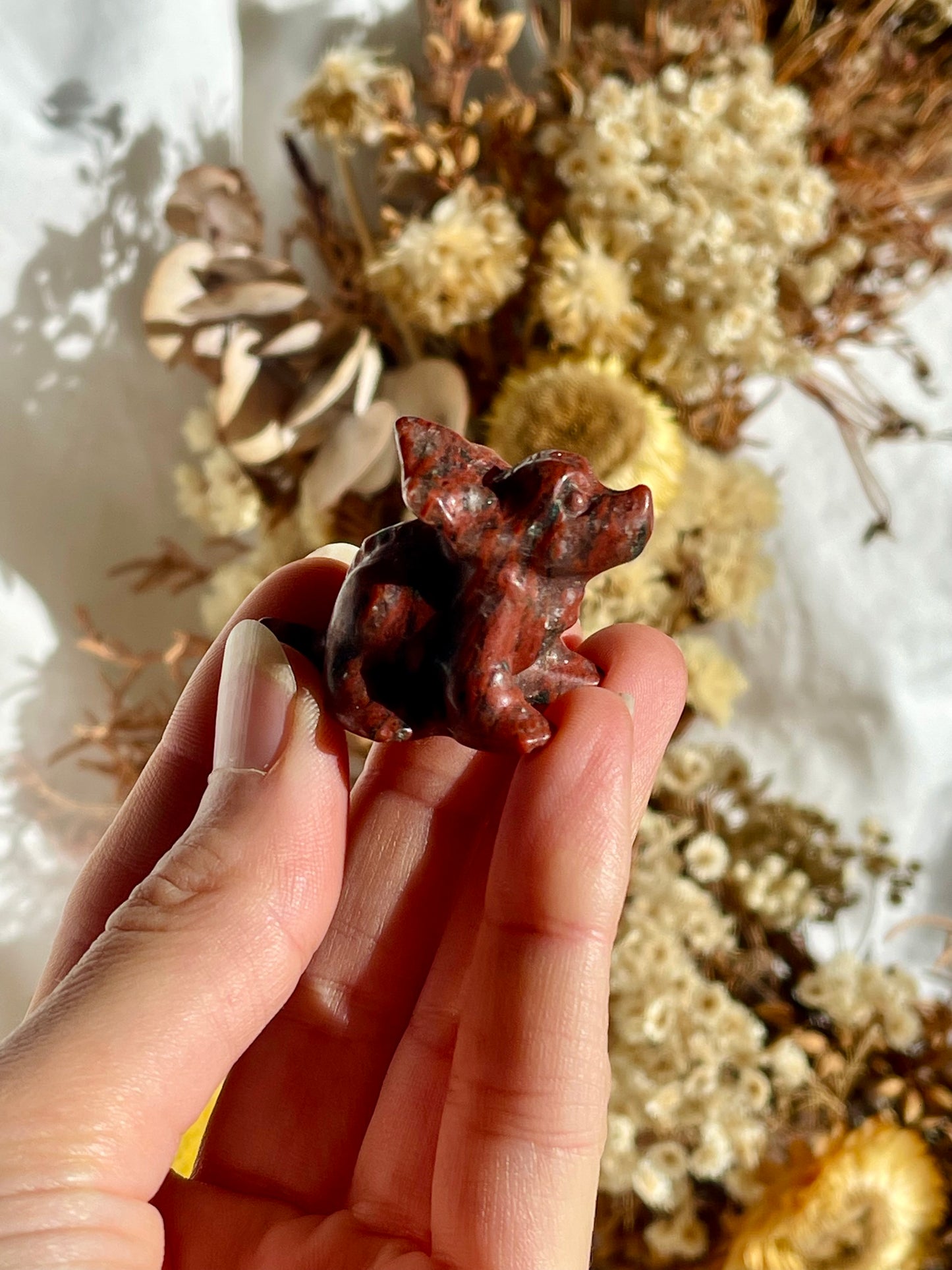Red Jade Baby Triceratops