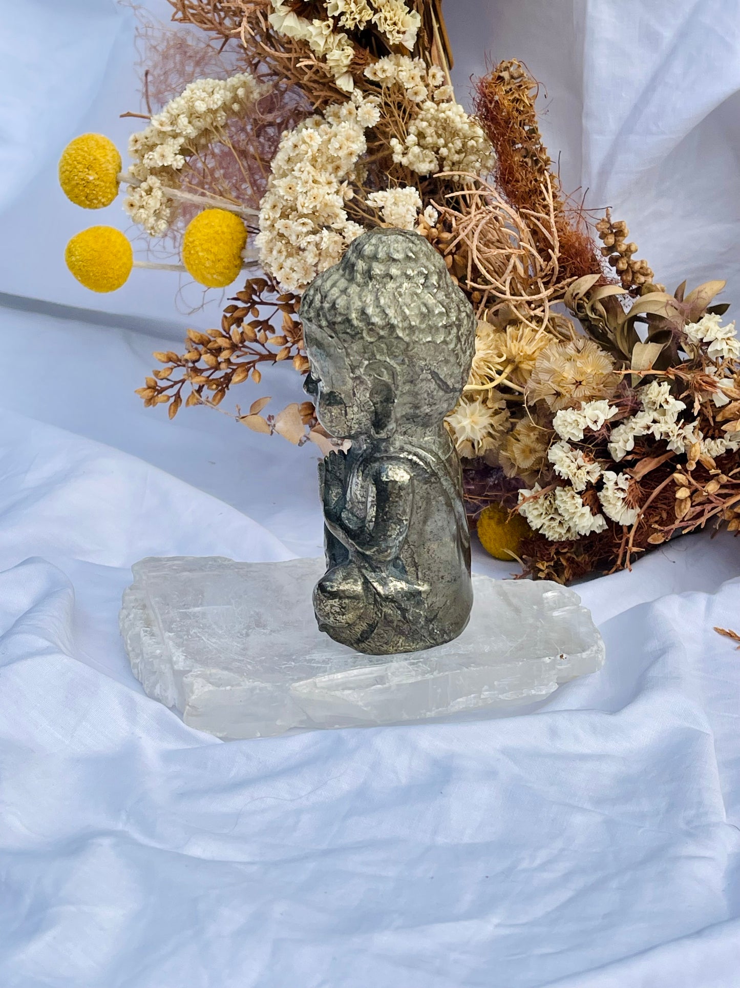 Pyrite Buddha