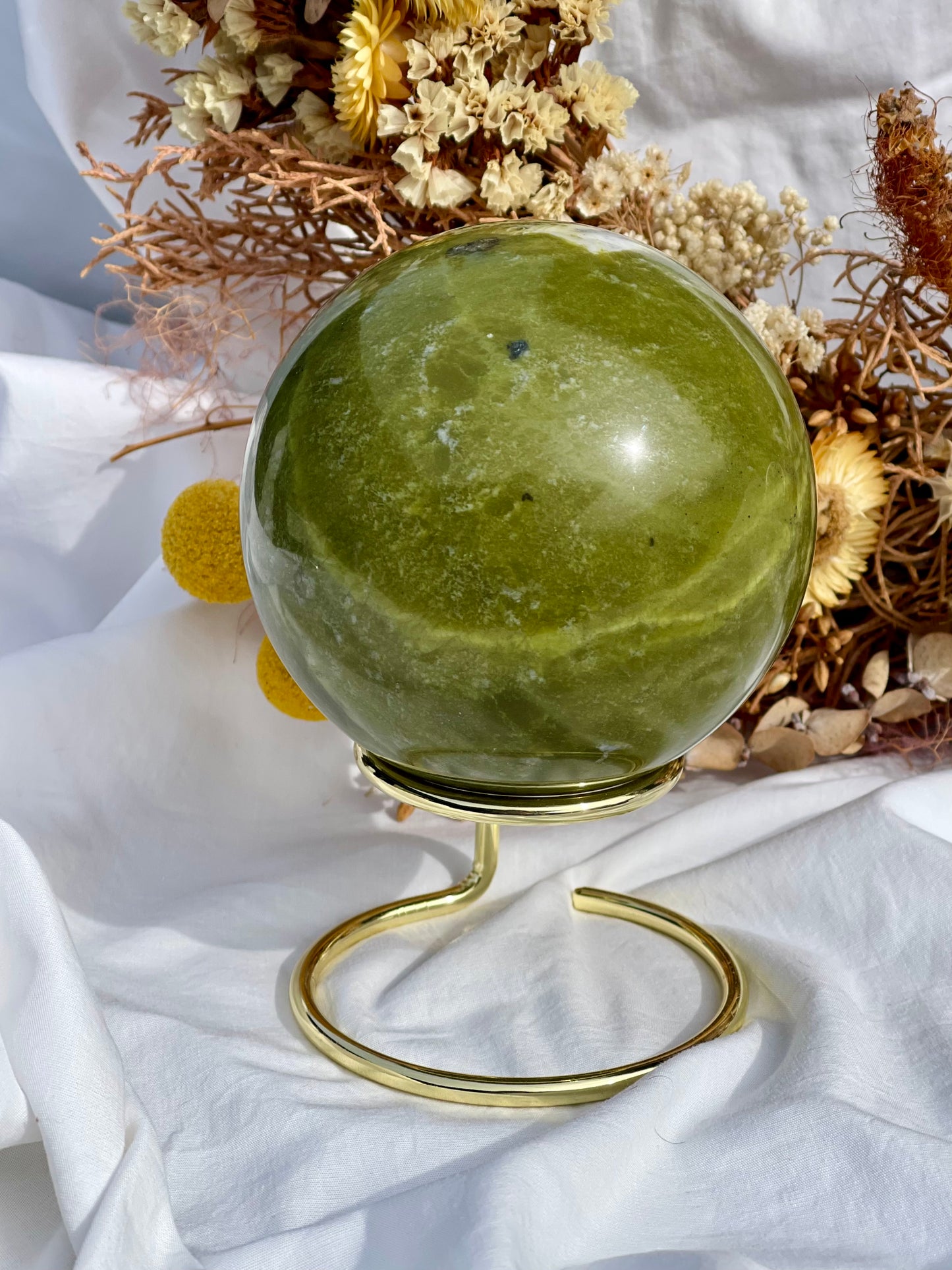 Green Jade Sphere