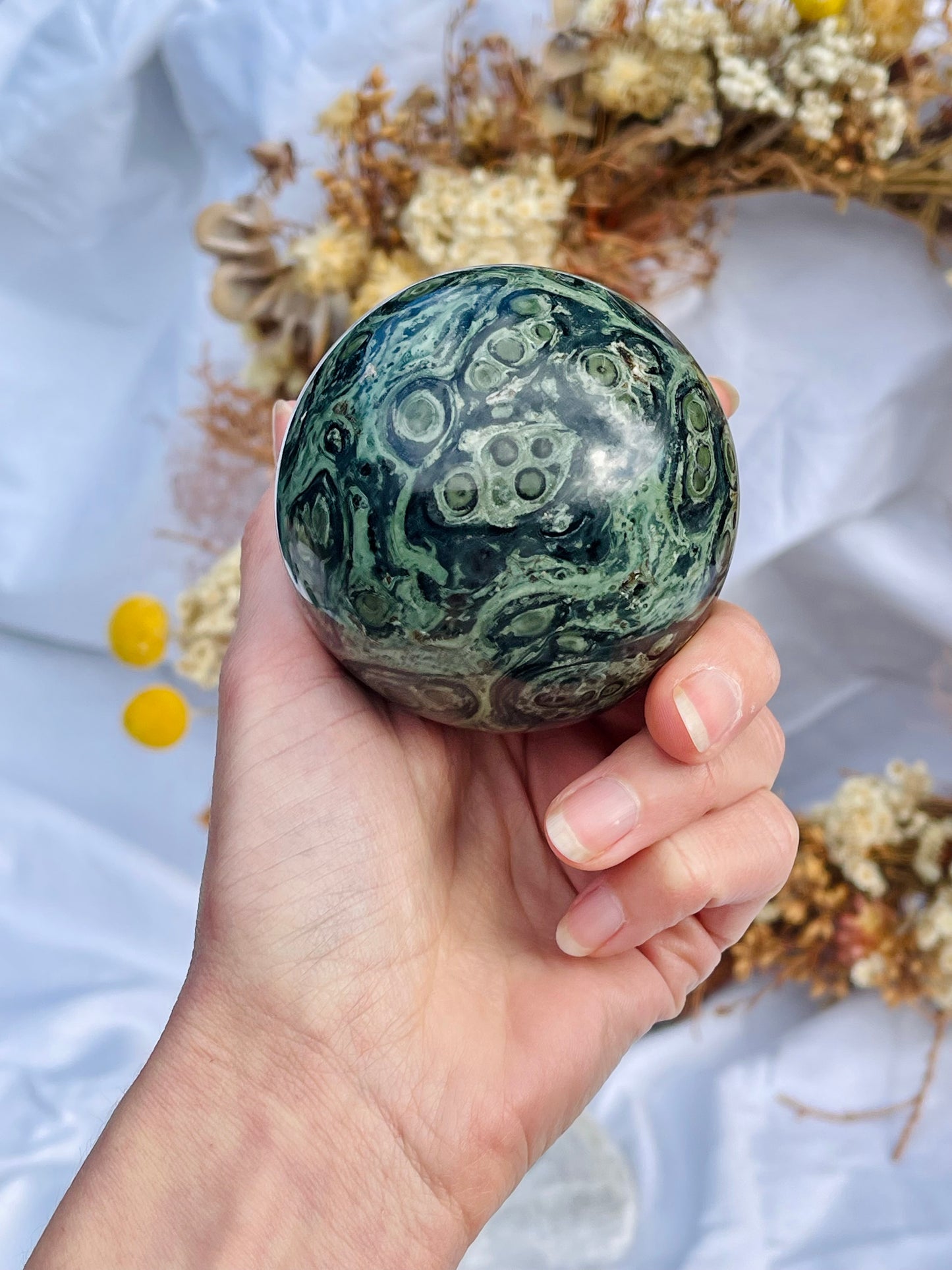 Kambaba Jasper Sphere #1