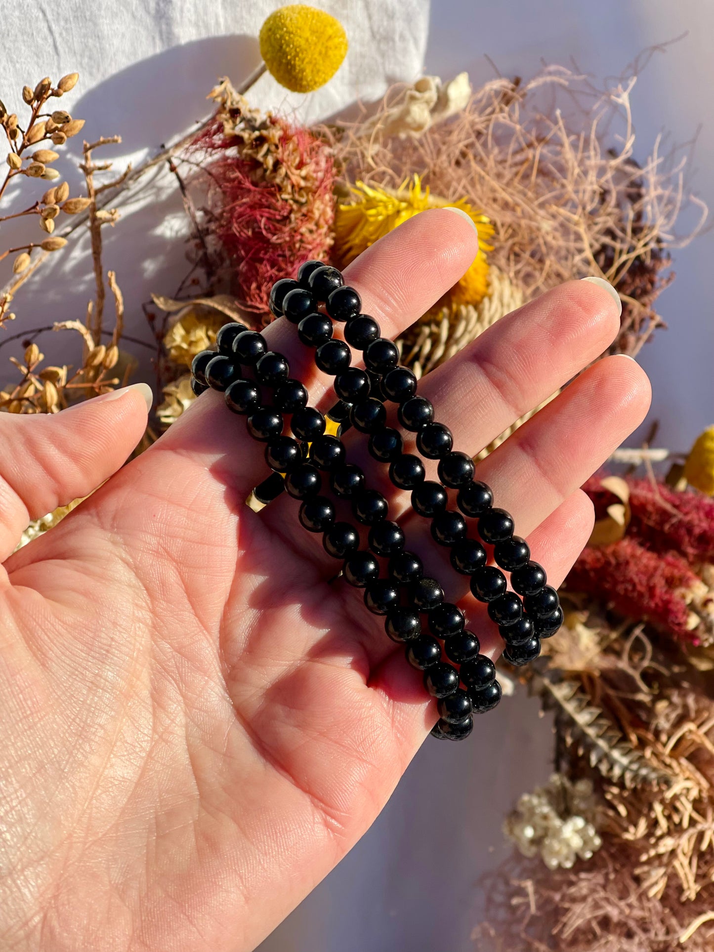 Black Obsidian Bracelet | 6mm