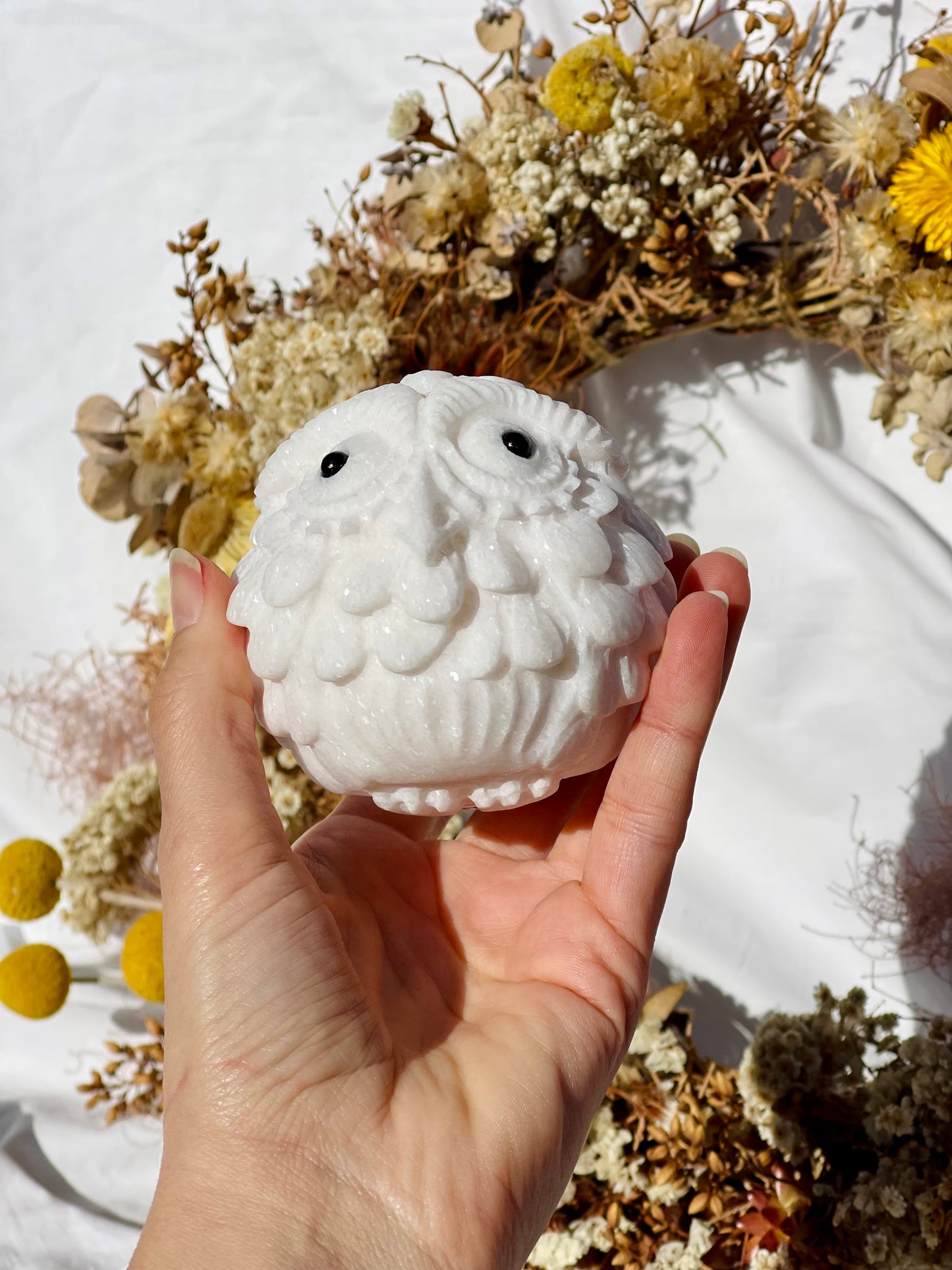 White Jade Owl