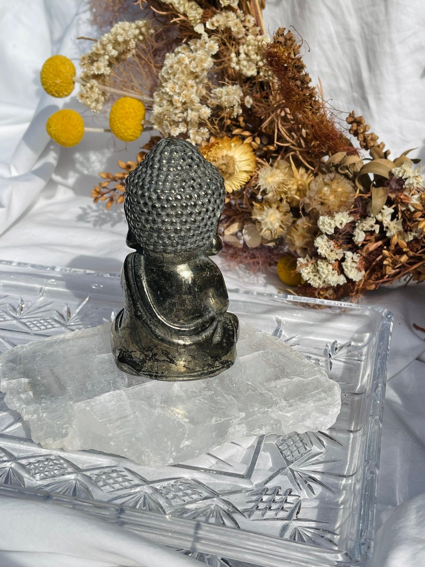 Pyrite Buddha