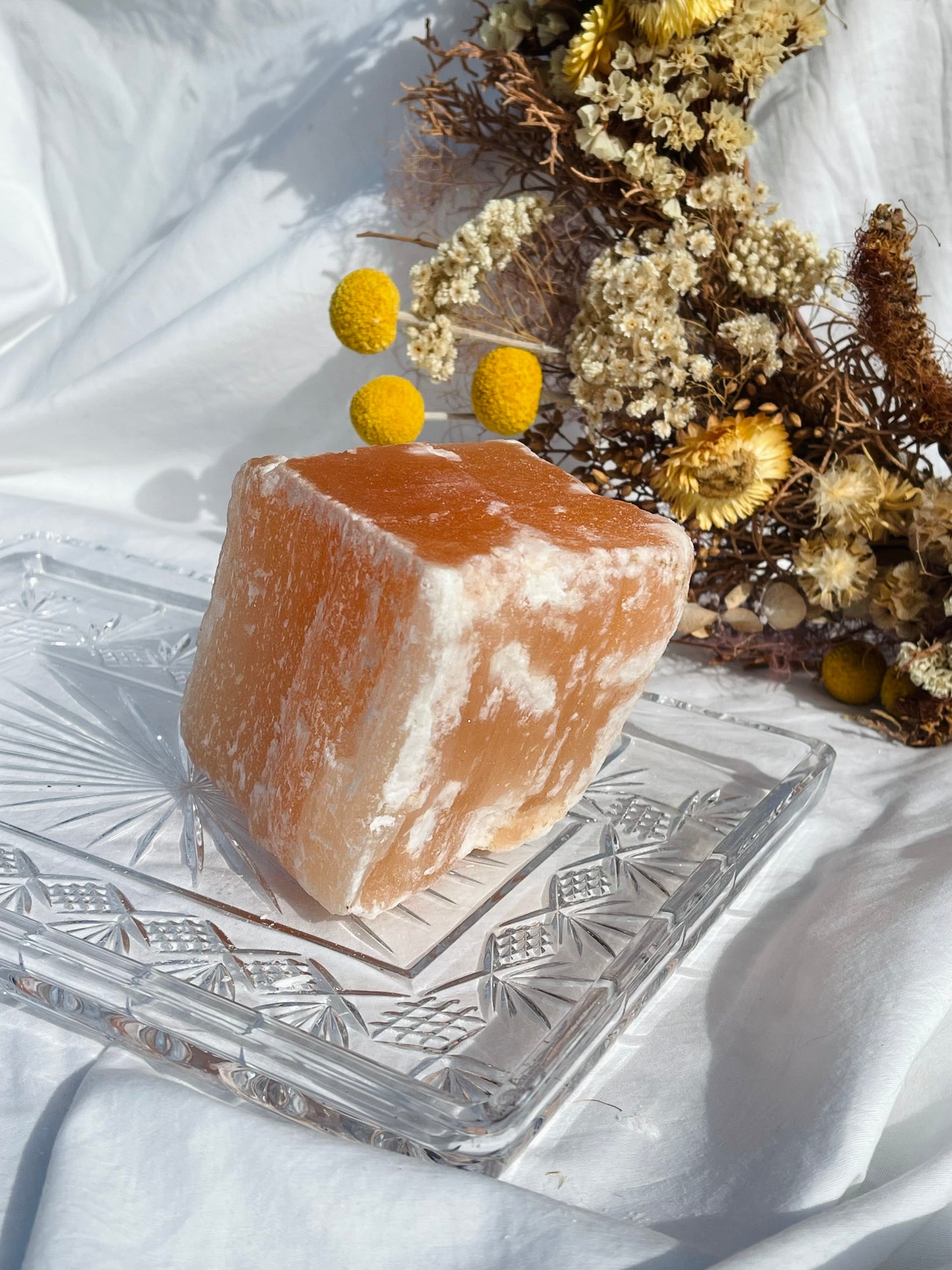 Orange Selenite Raw #2