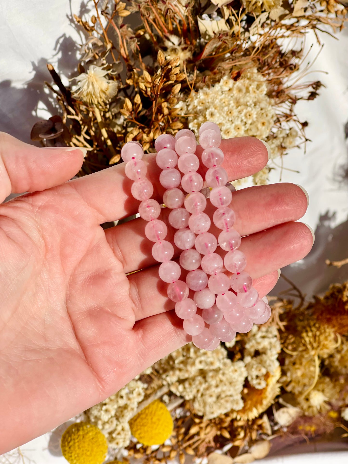 Rose Quartz Bracelet