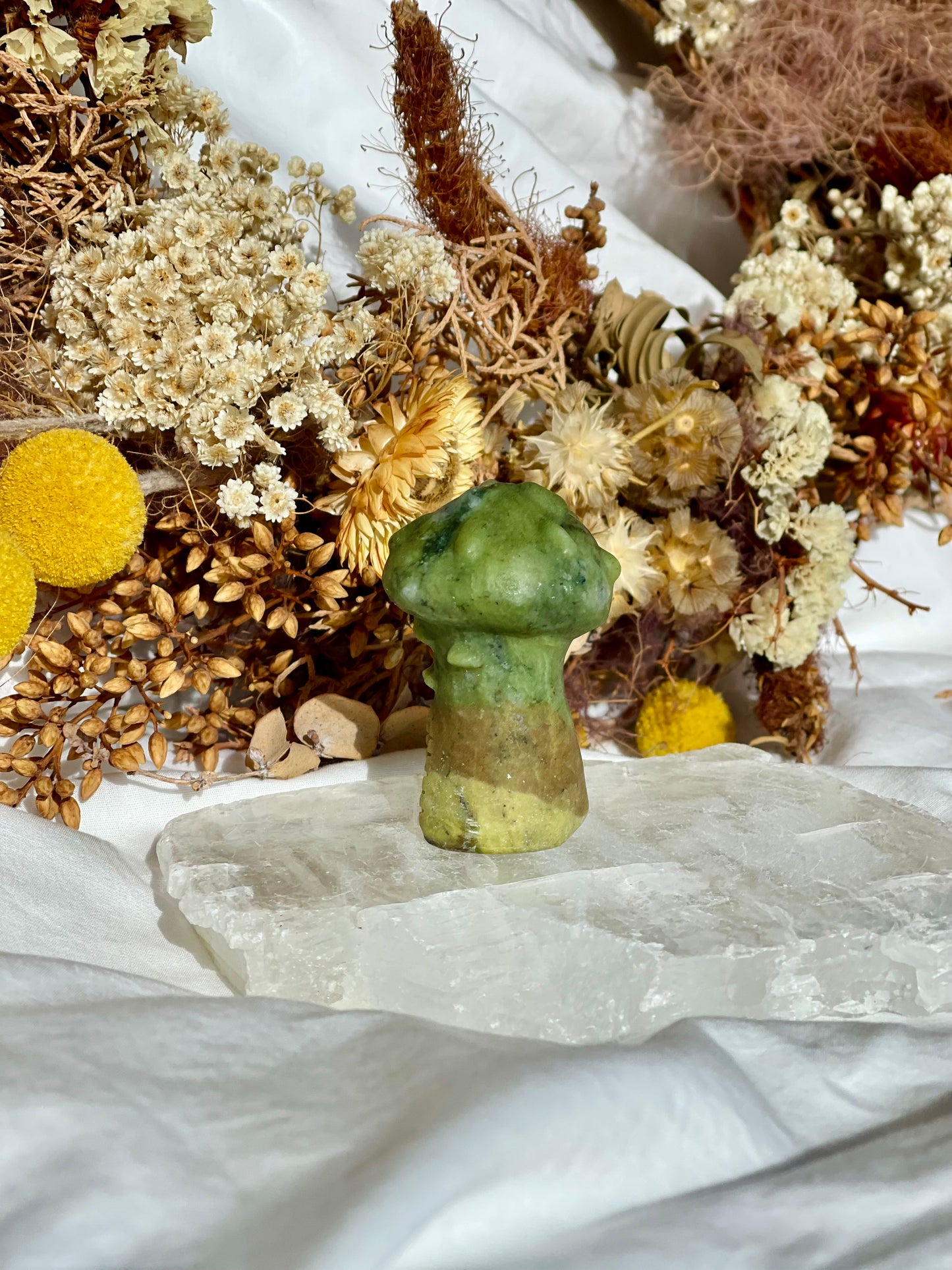 Green Jade Mushroom House