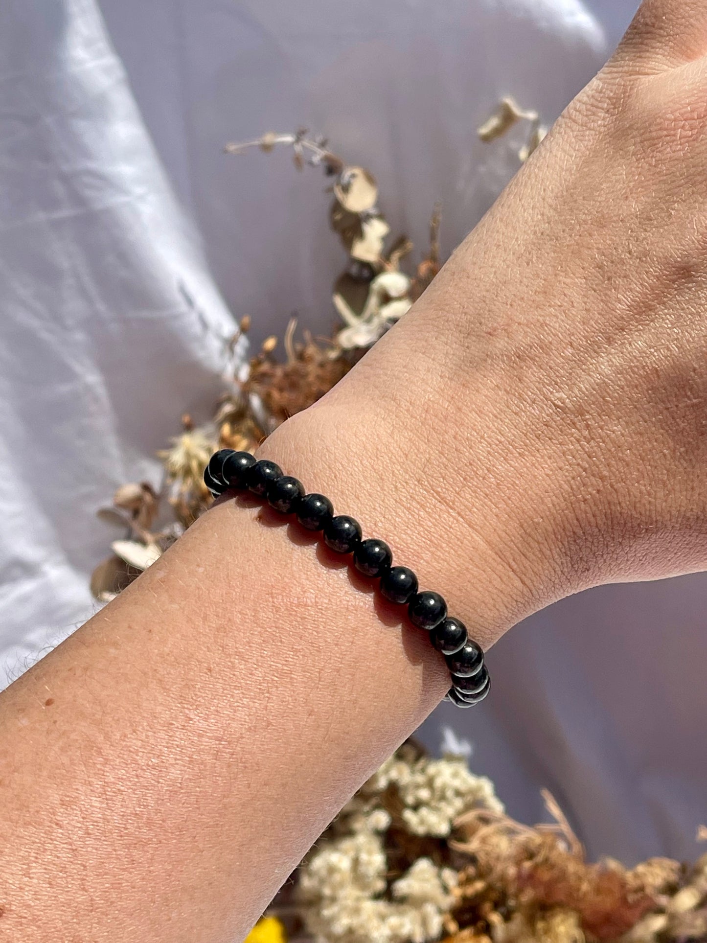 Shungite Bracelet | 6mm