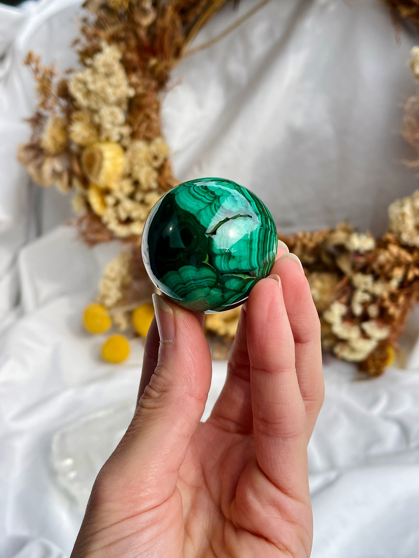 Malachite Sphere