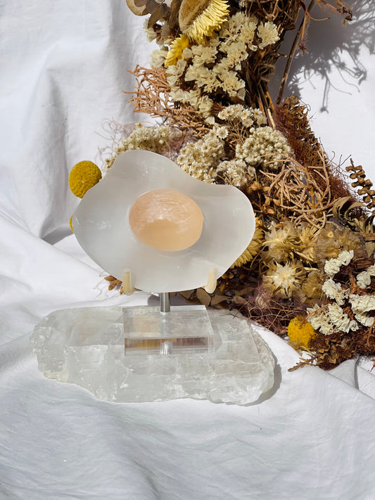 Selenite Egg #1