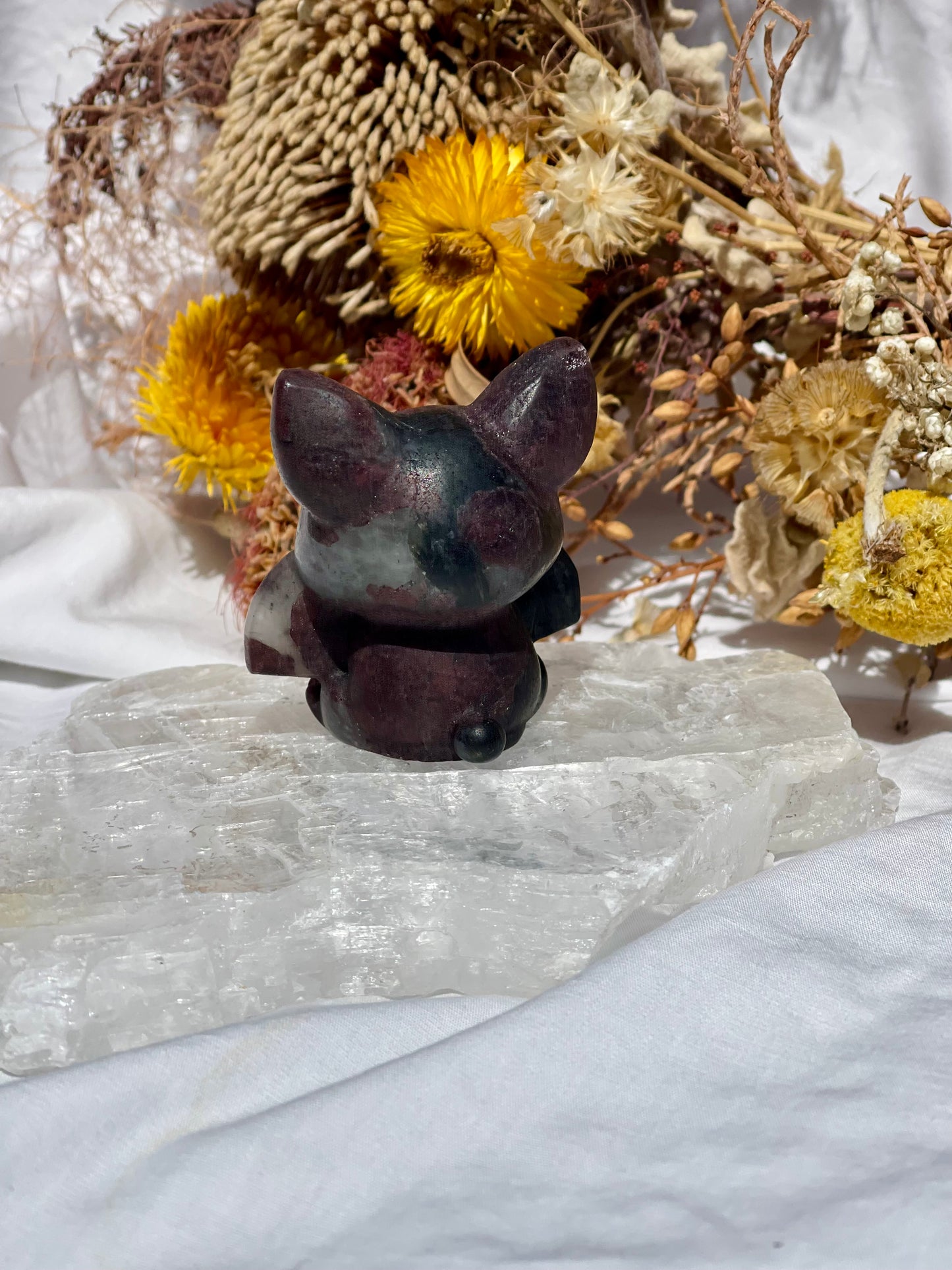 Garnet | Astrophylite Bat #3