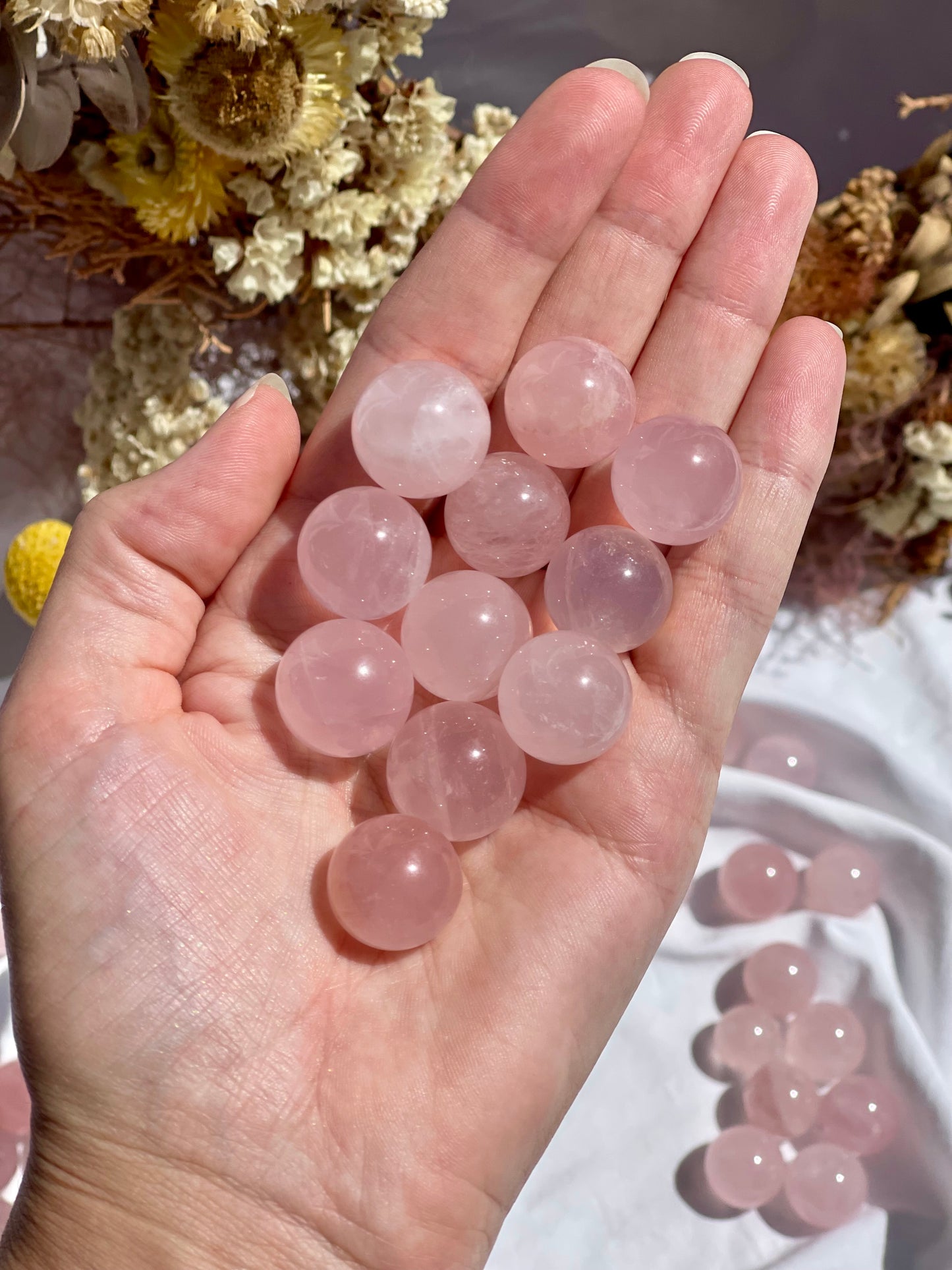 Rose Quartz Mini Sphere