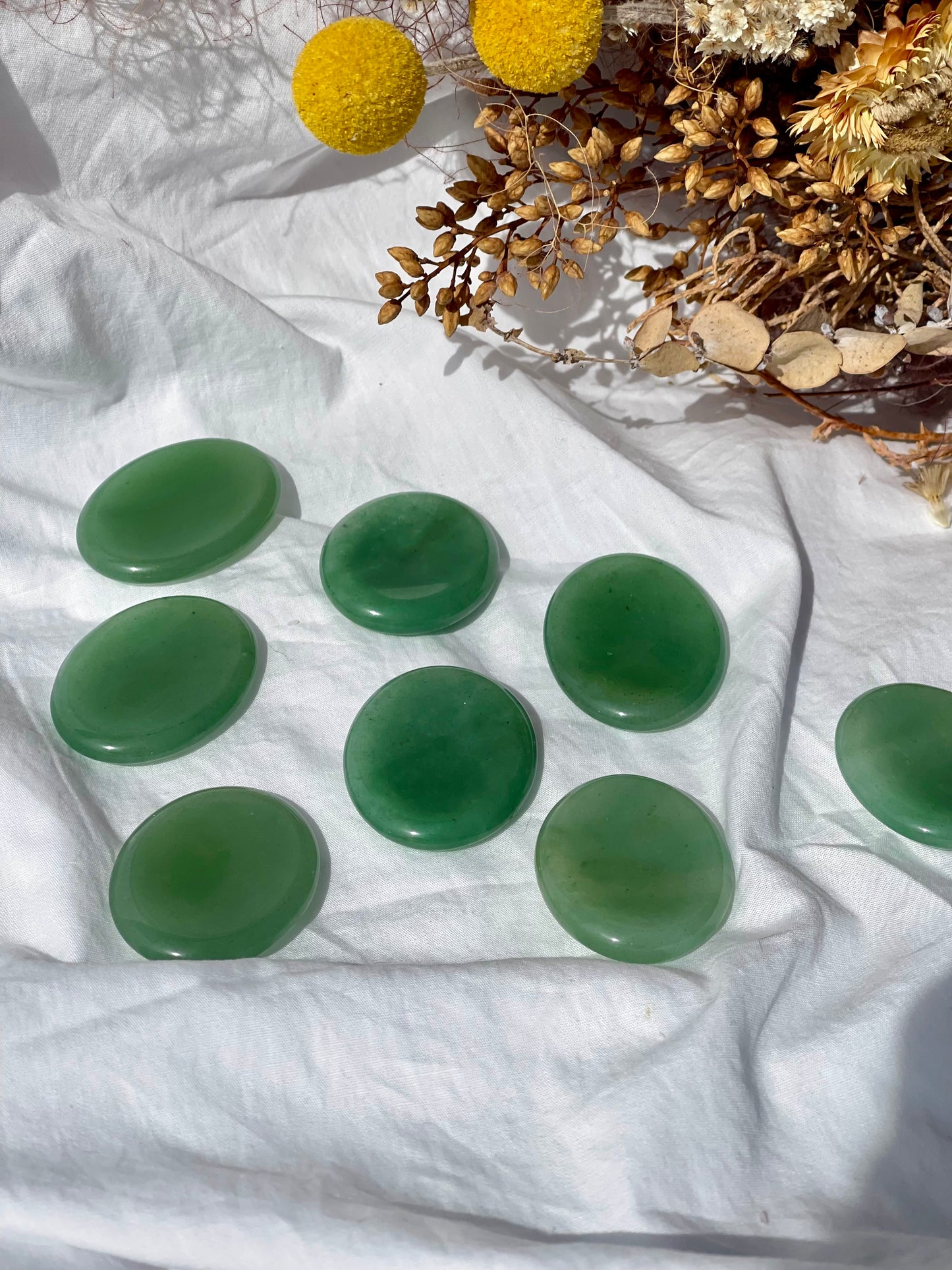 Green Aventurine Worry Stone