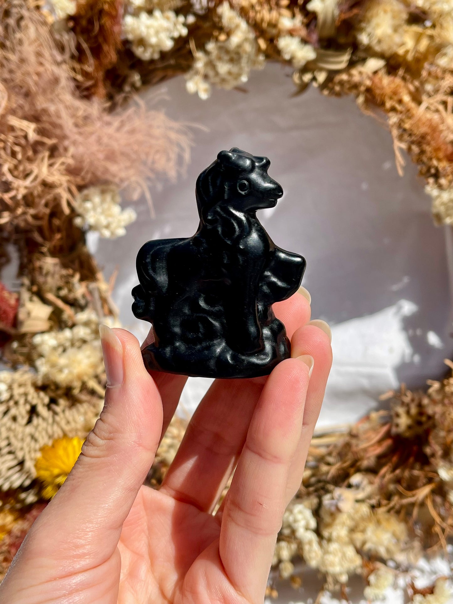 Black Obsidian Horse