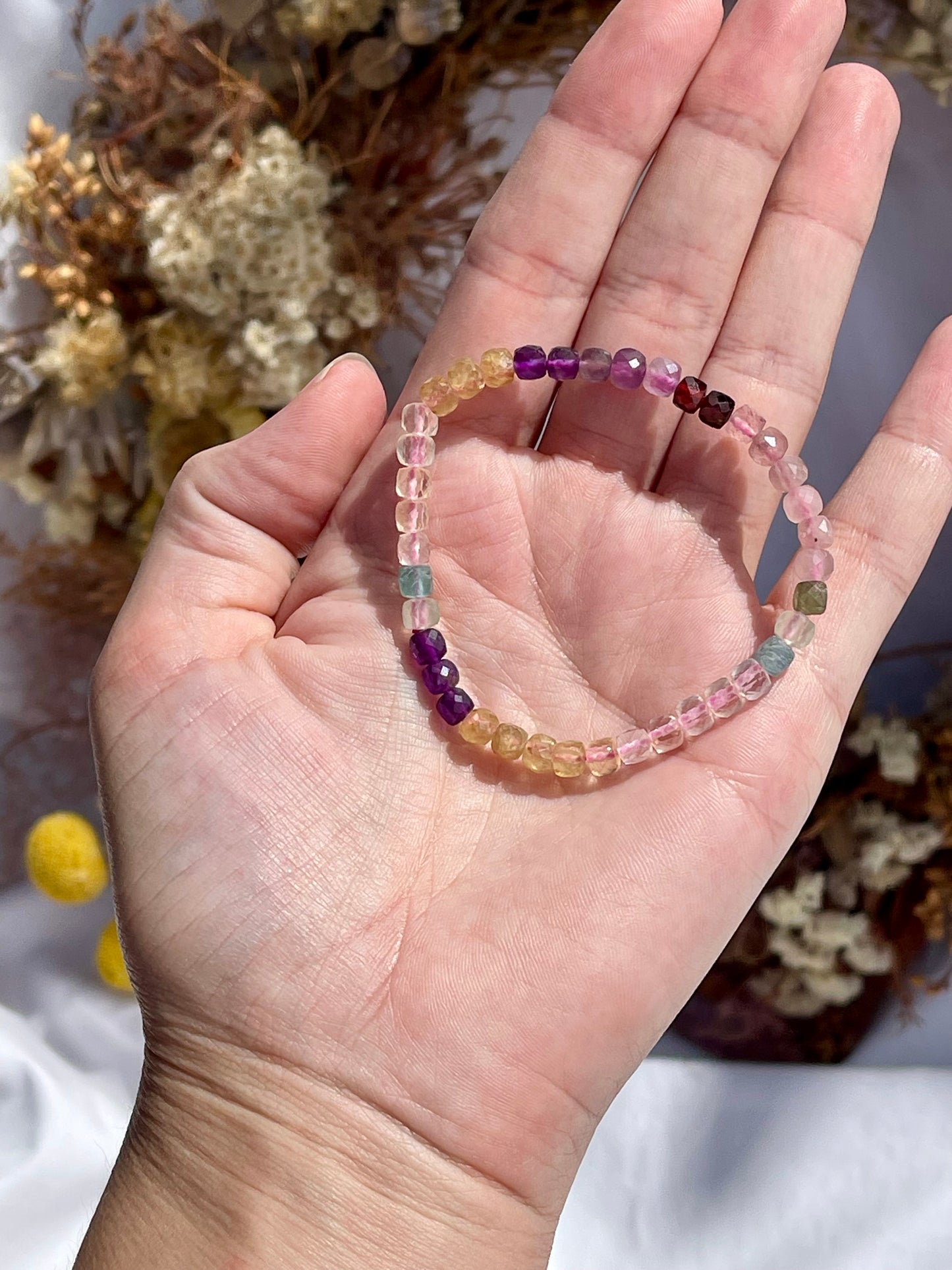 Mixed Facet Bracelet