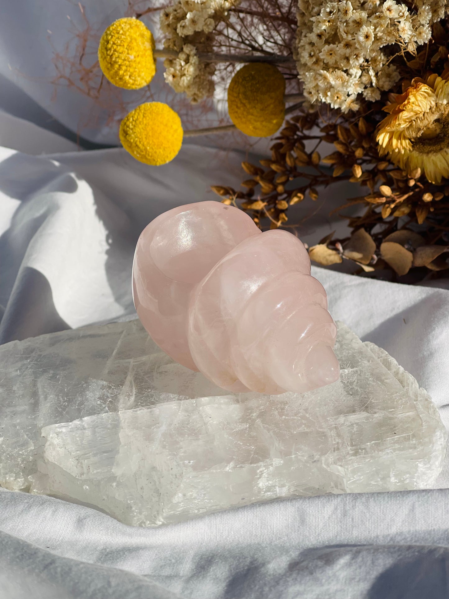 Rose Quartz Shell