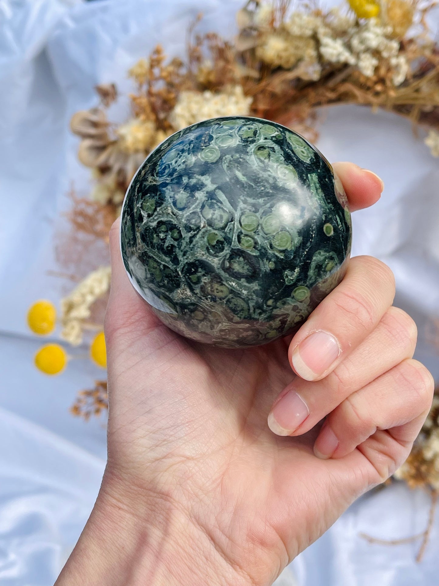 Kambaba Jasper Sphere #2