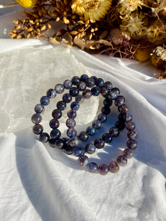 Iolite Bracelet | 8mm