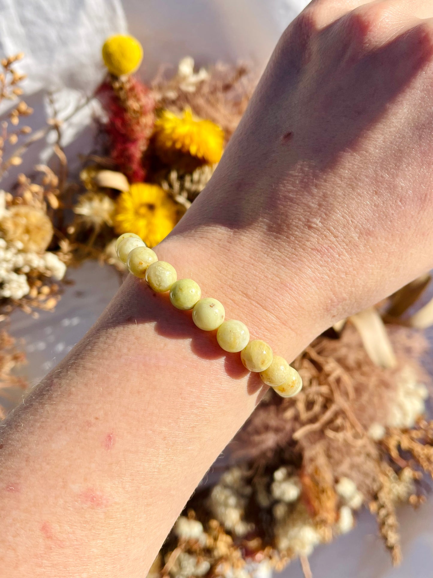 Green Opal Bracelet | 8mm