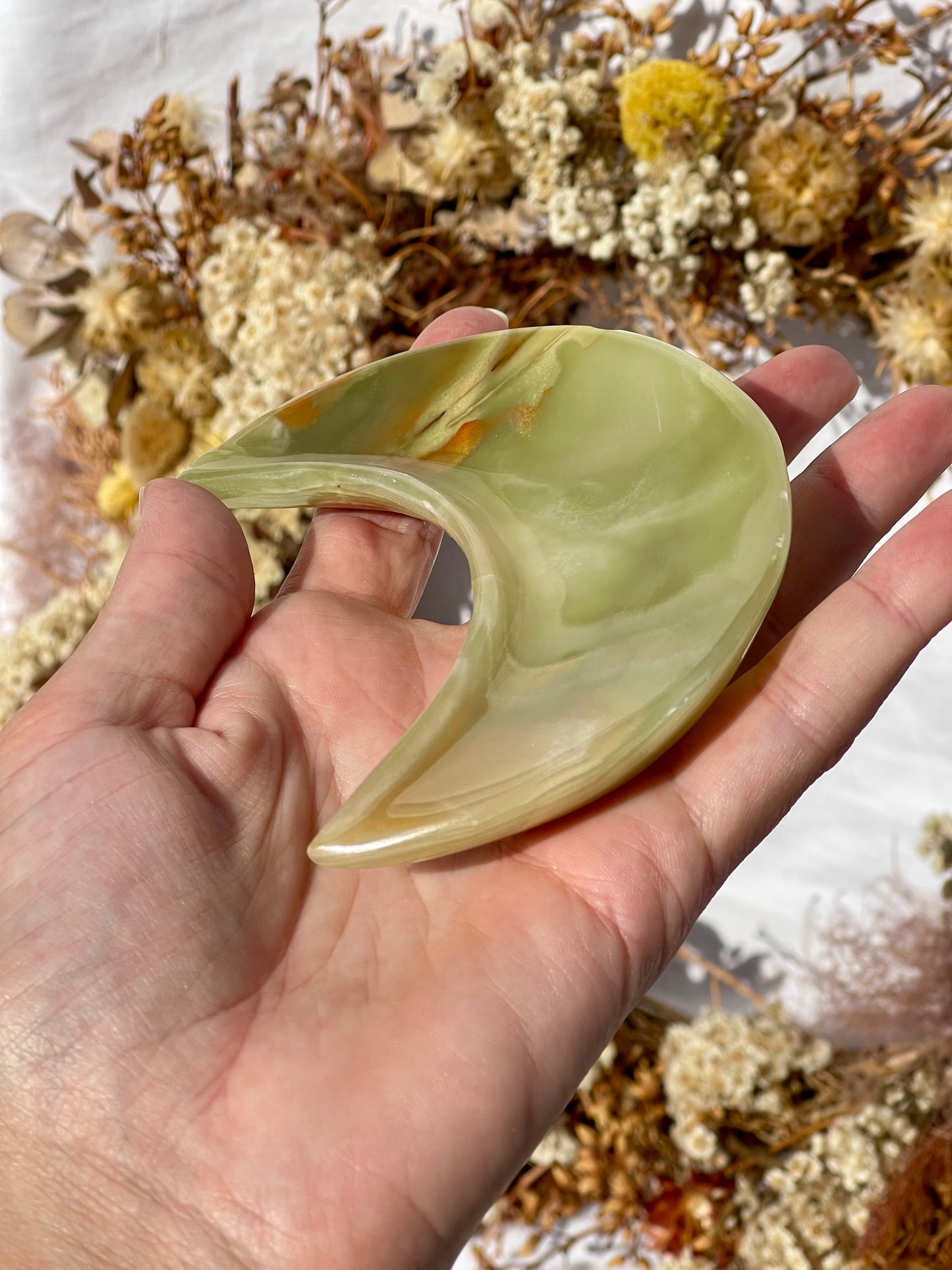 Afghanistan Jade Moon Dish #1