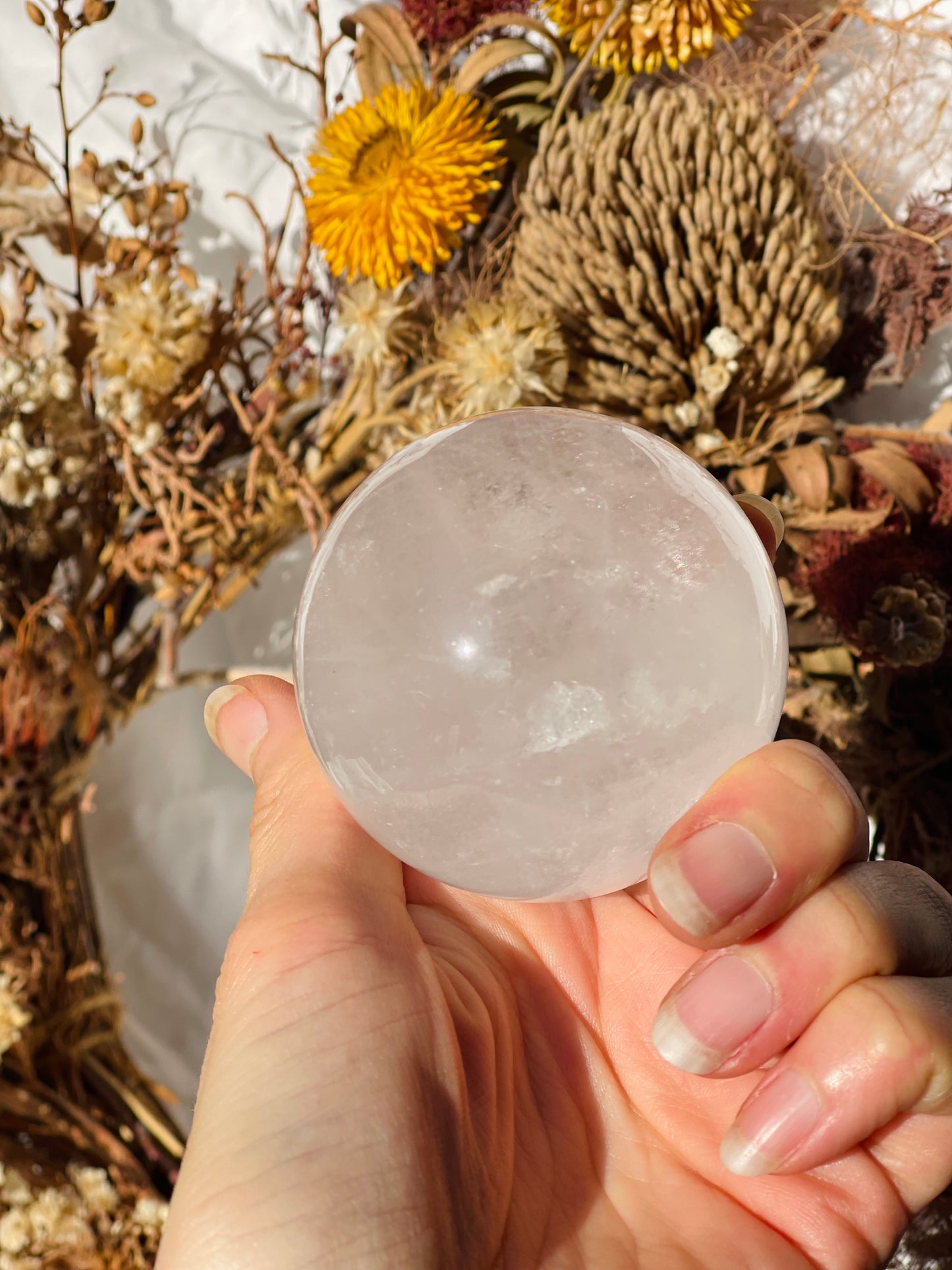 Clear Quartz Sphere