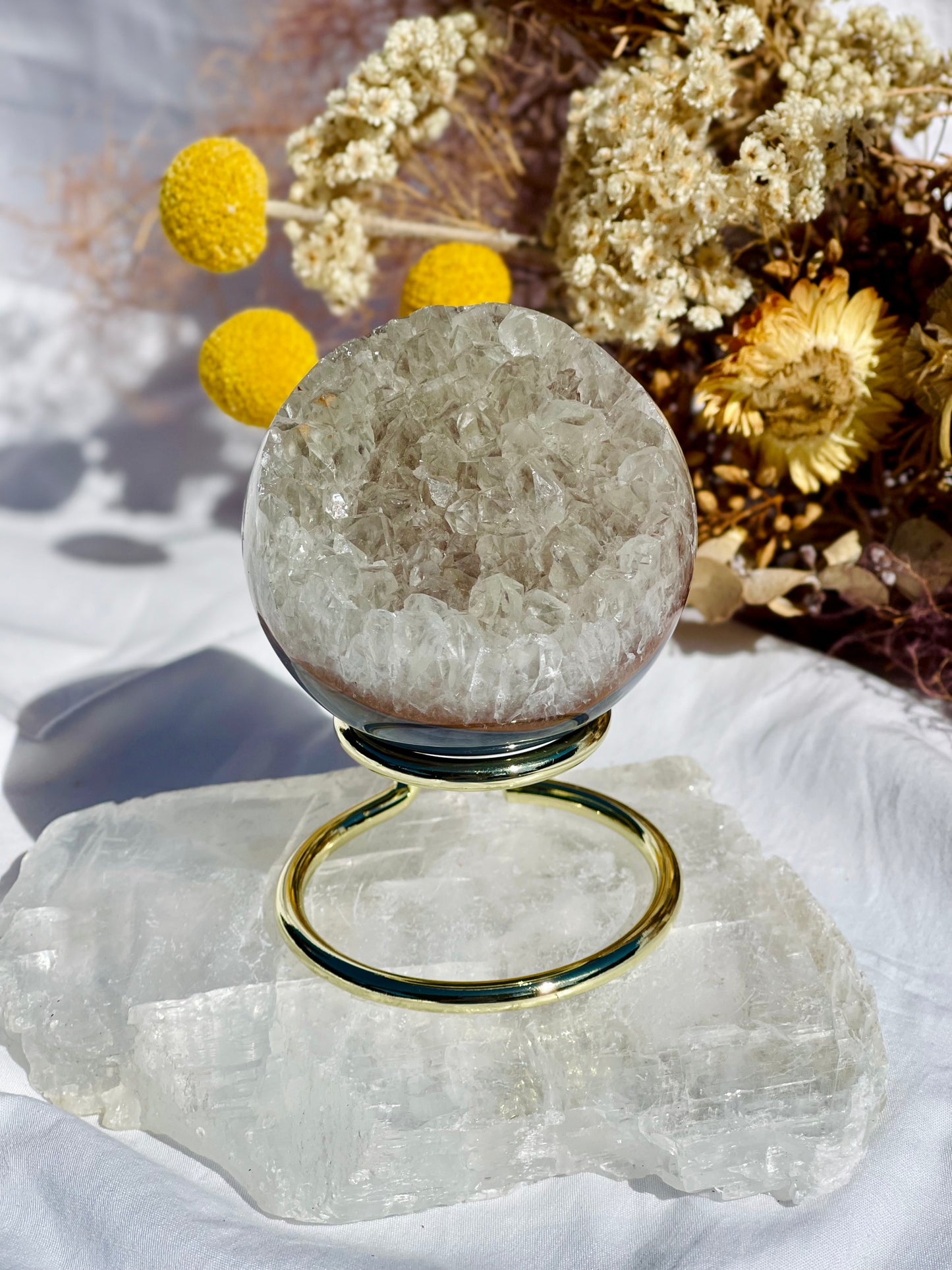 Druzy Agate Sphere #3