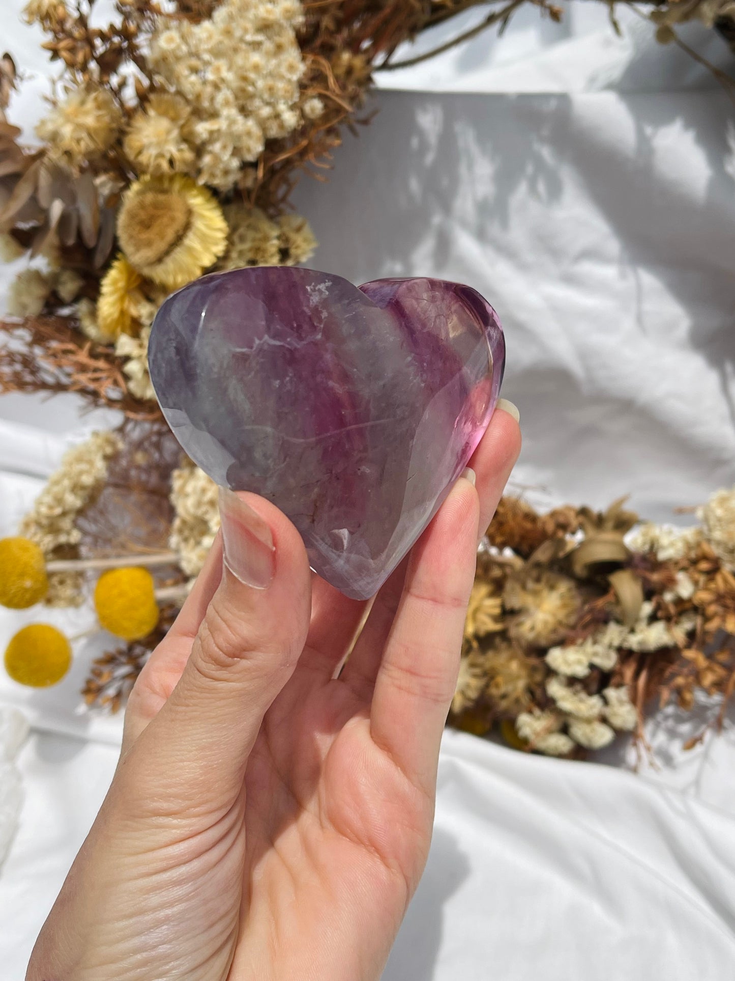Fluorite Heart #2