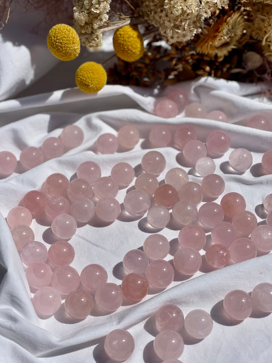 Rose Quartz Mini Sphere