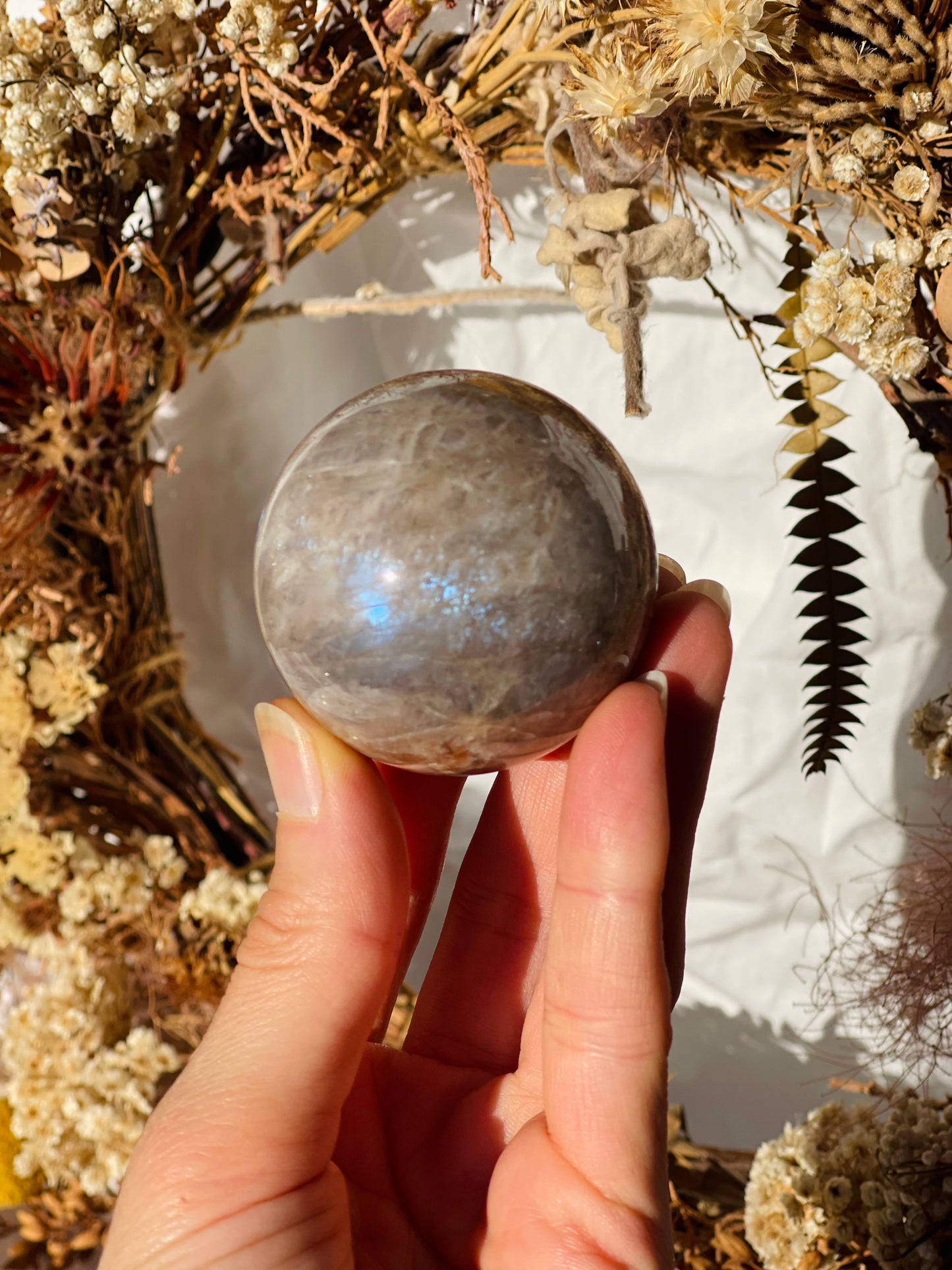 Moonstone Moon Sphere #2