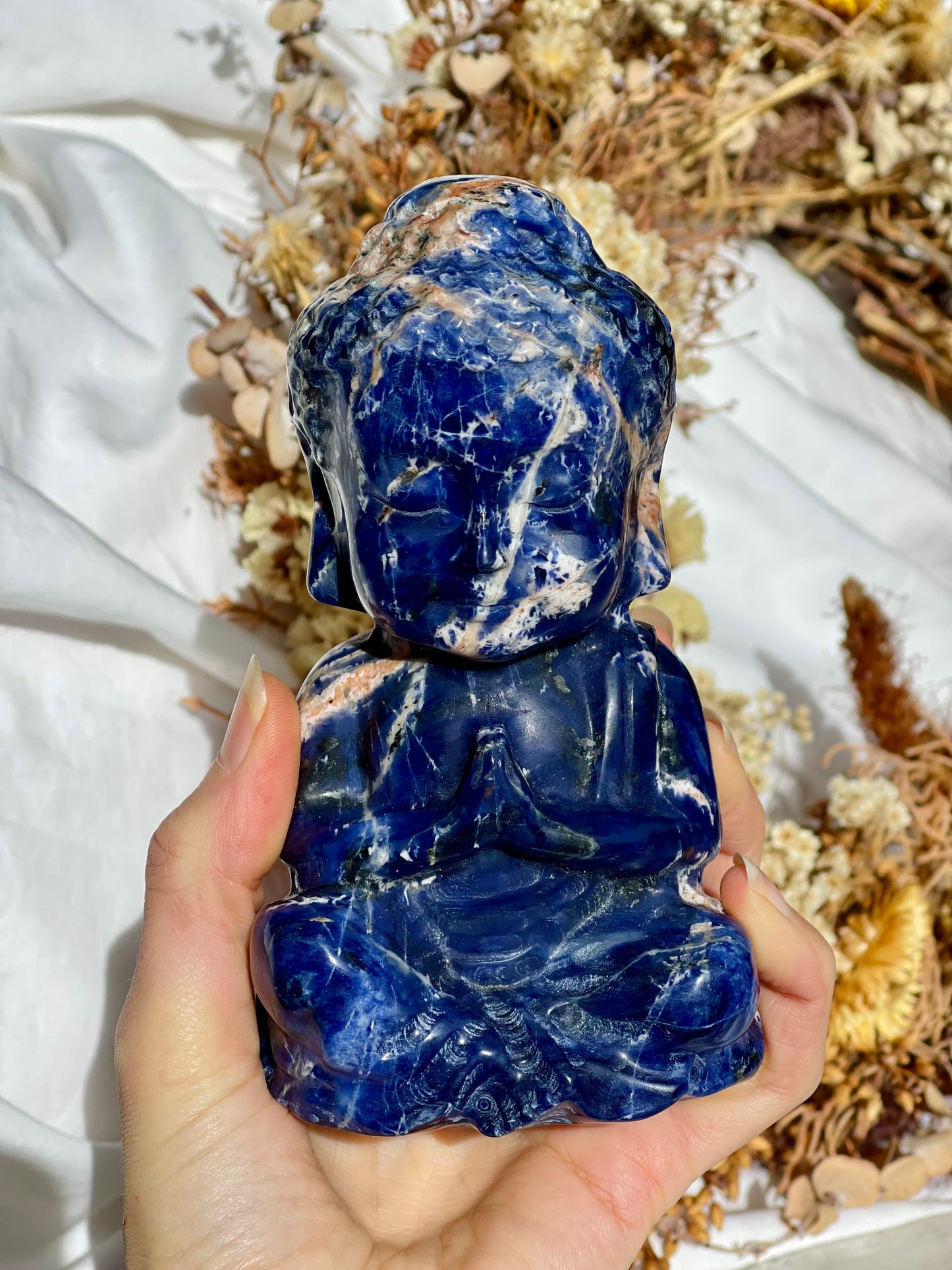 Sodalite Buddha
