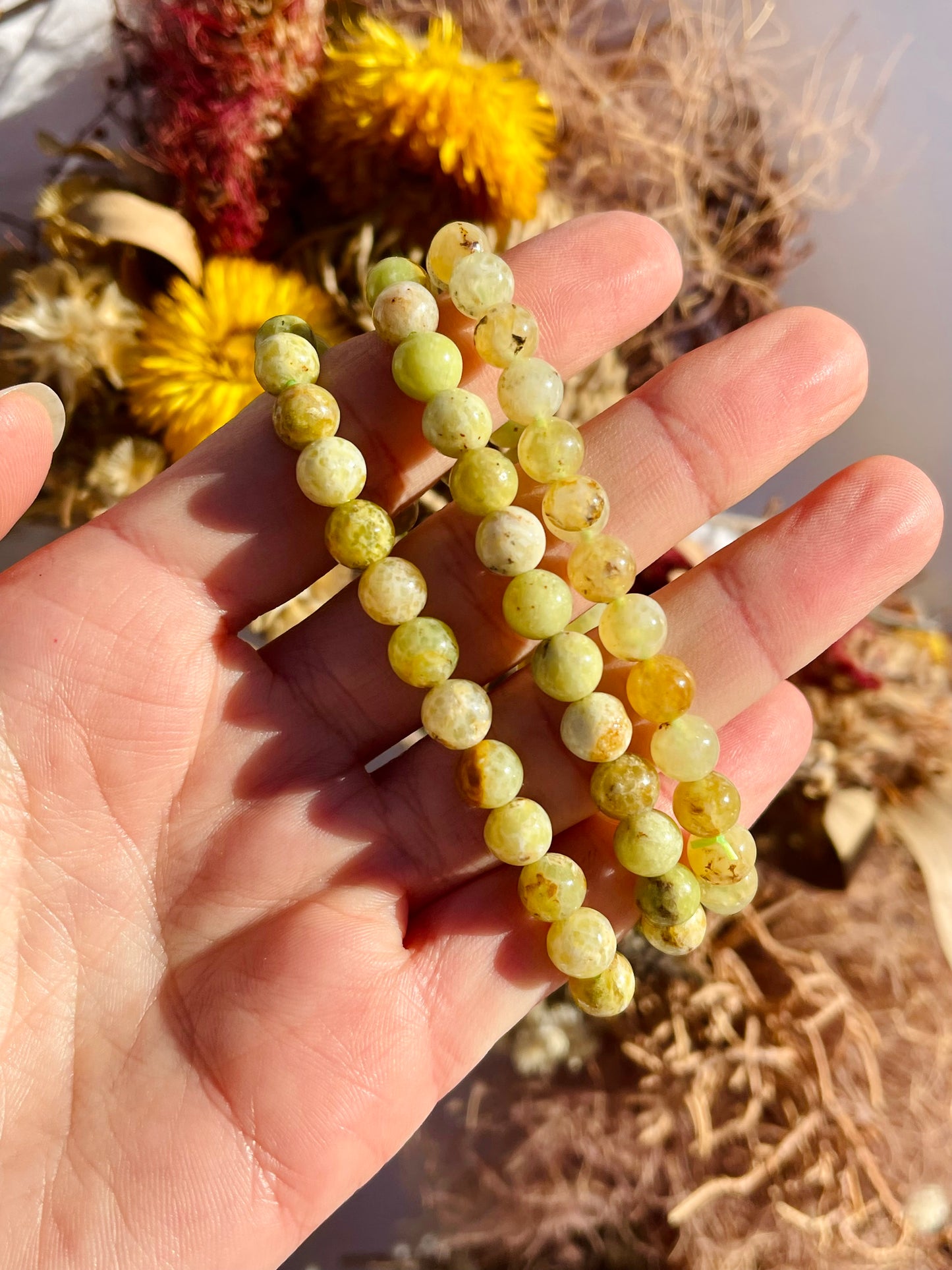 Green Opal Bracelet | 6mm