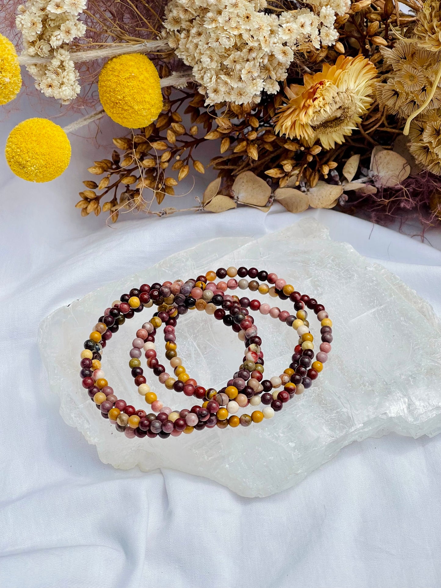 Mookaite Bracelet | Small Bead
