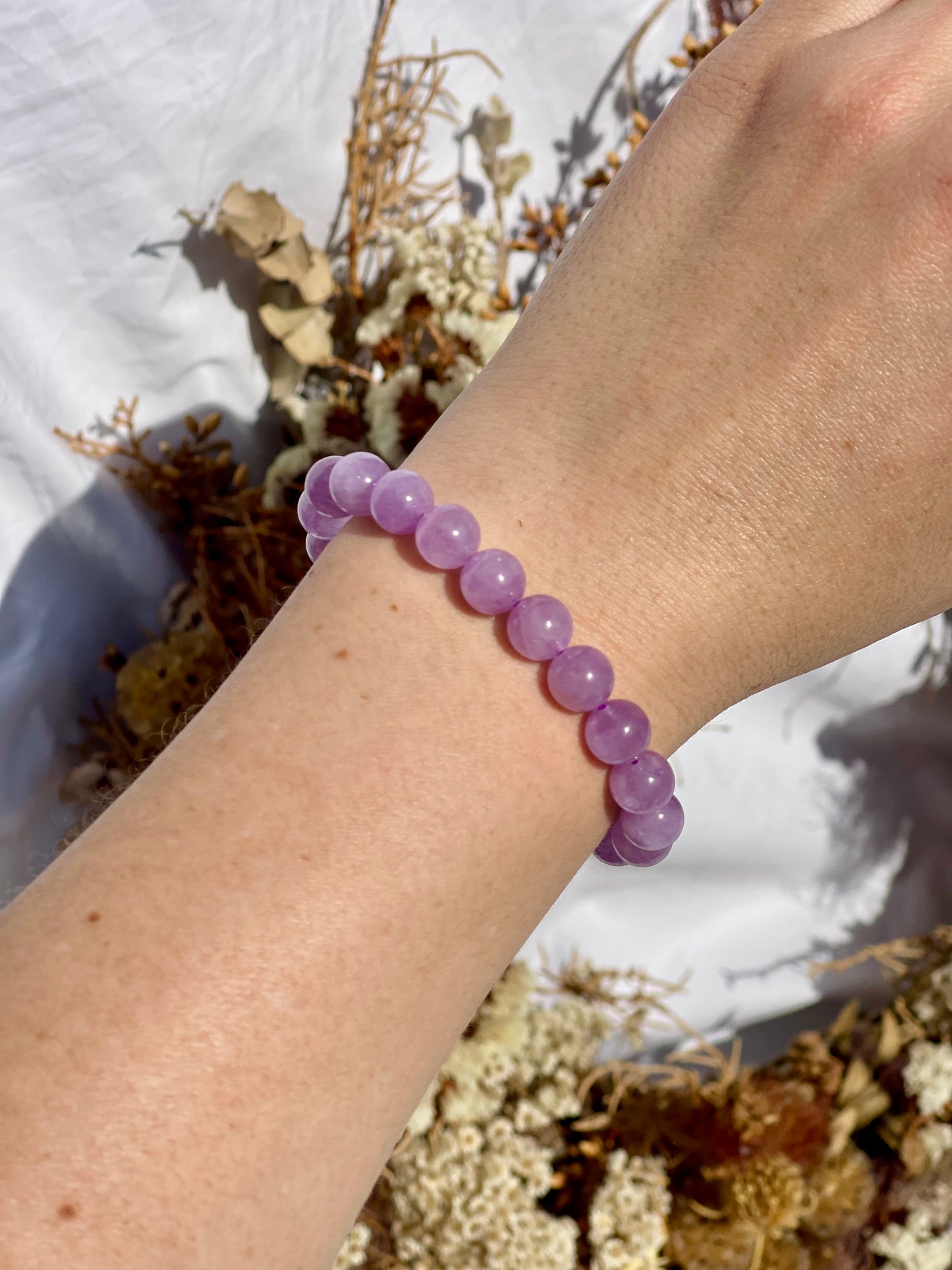 Lavender Amethyst Bracelet