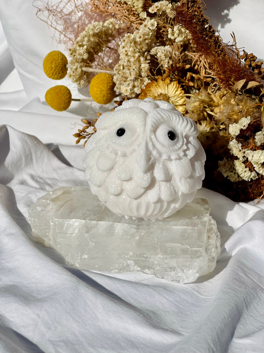 White Jade Owl