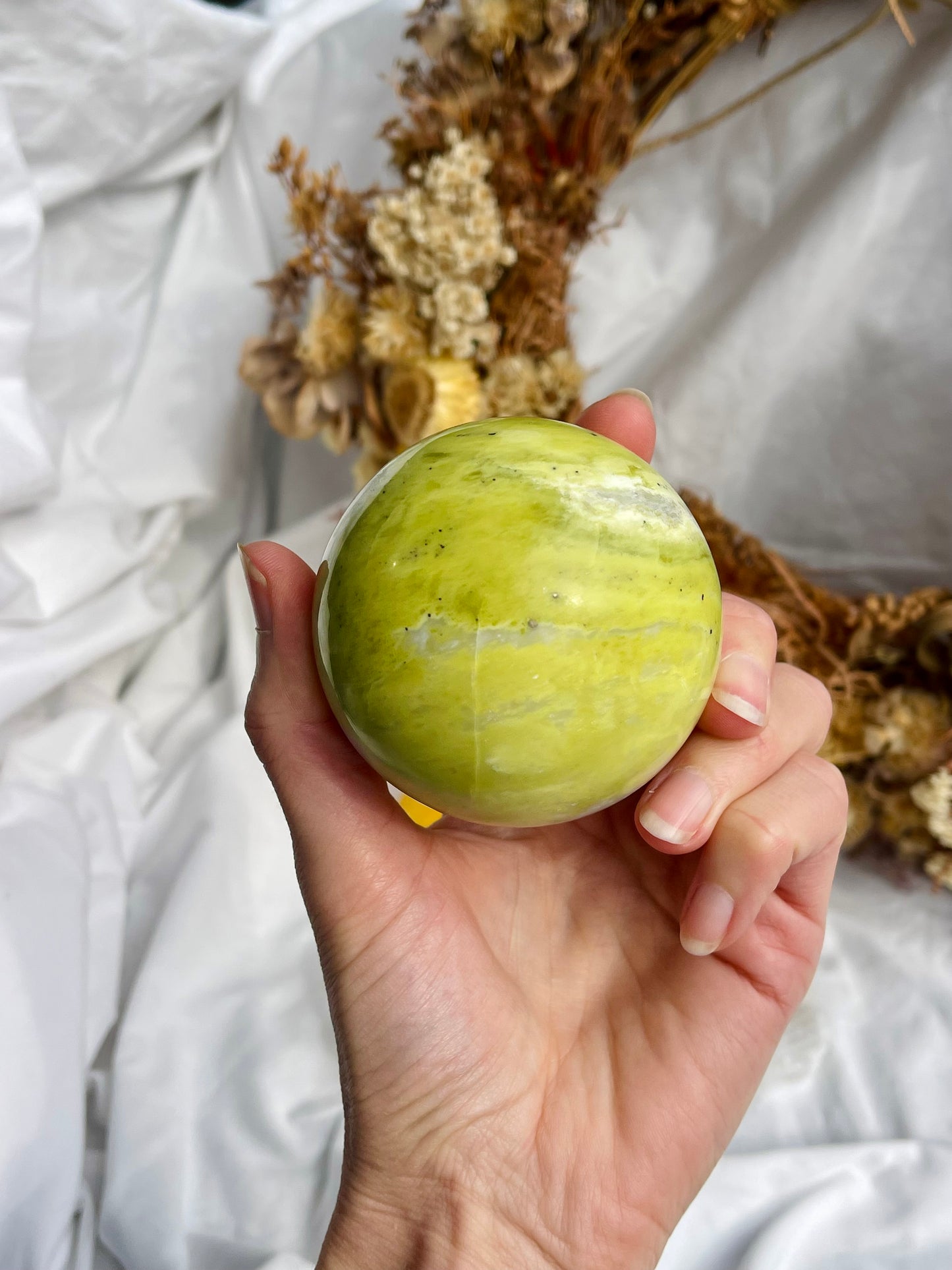 Green Jade Sphere