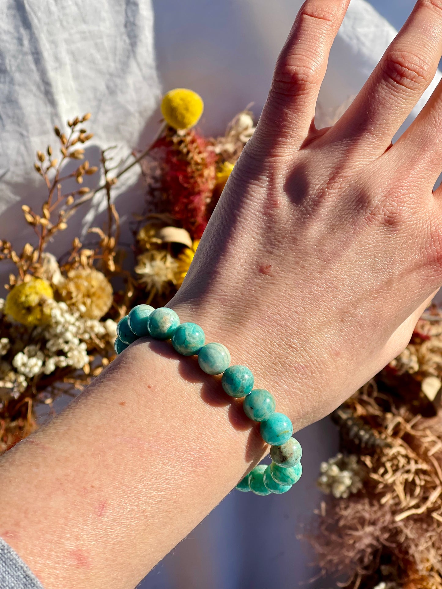 Amazonite Bracelet | 10mm
